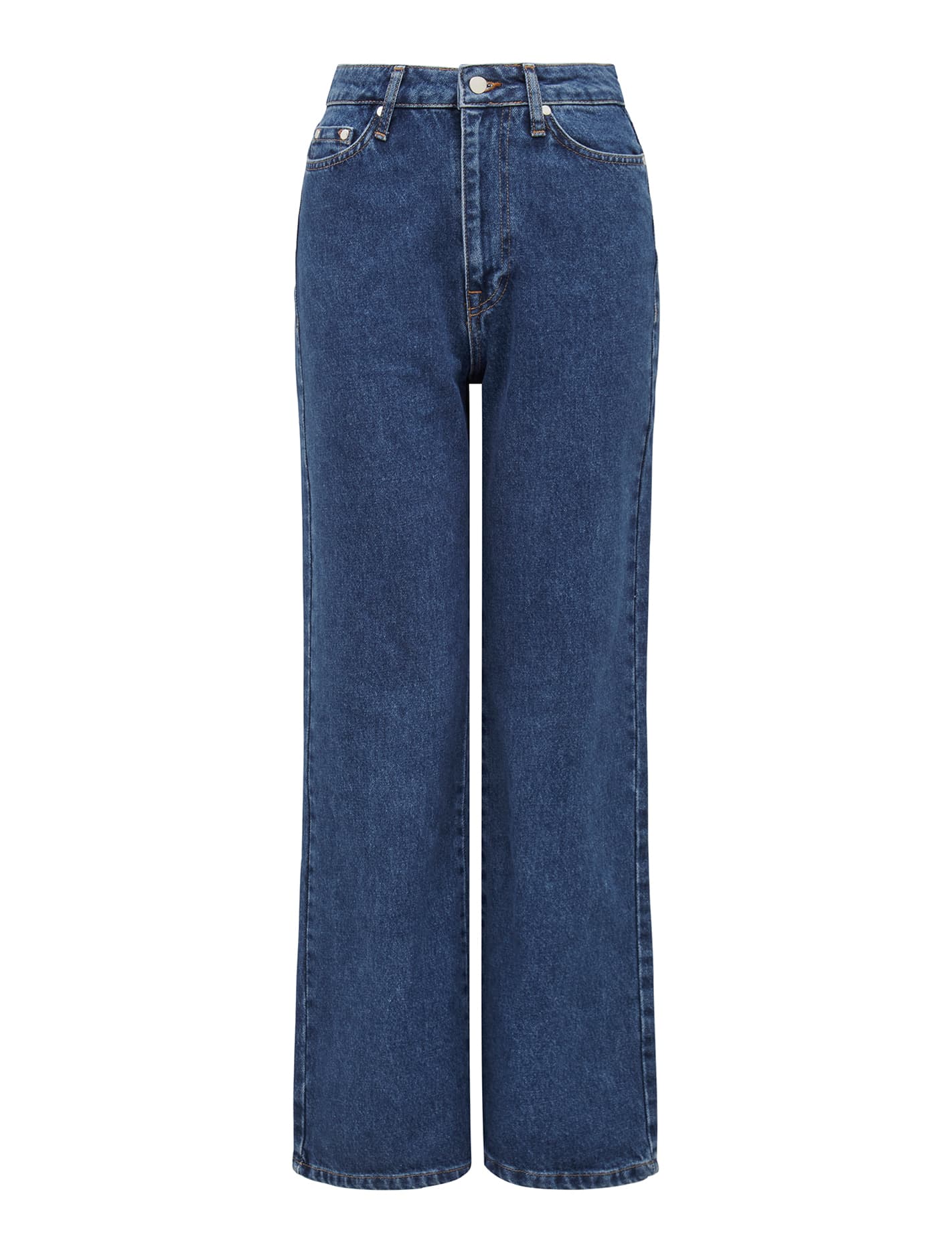 Ivy High Rise 90s Straight Jean Dark Wash_mannequin