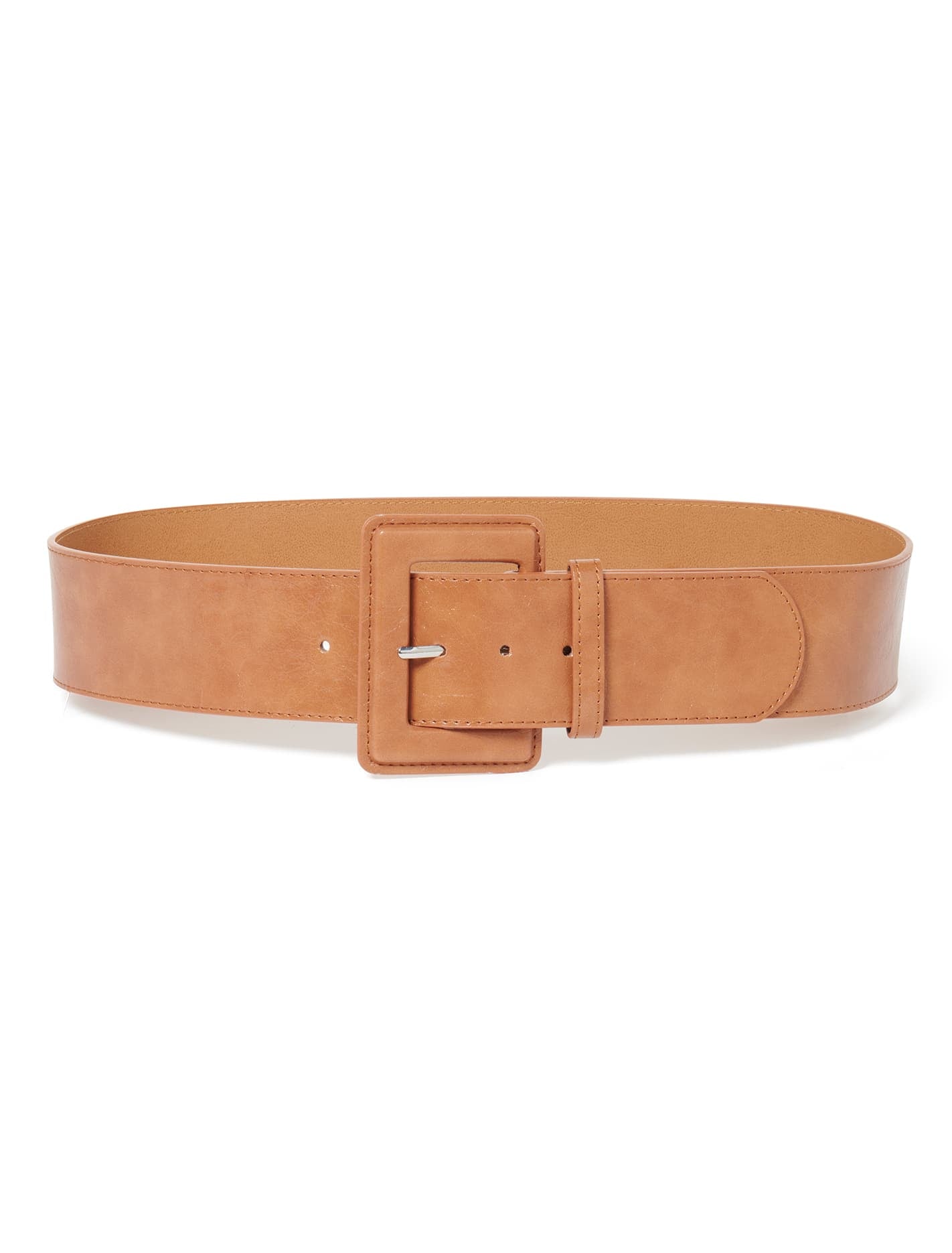 Iris Wide Waist Belt Latte_mannequin