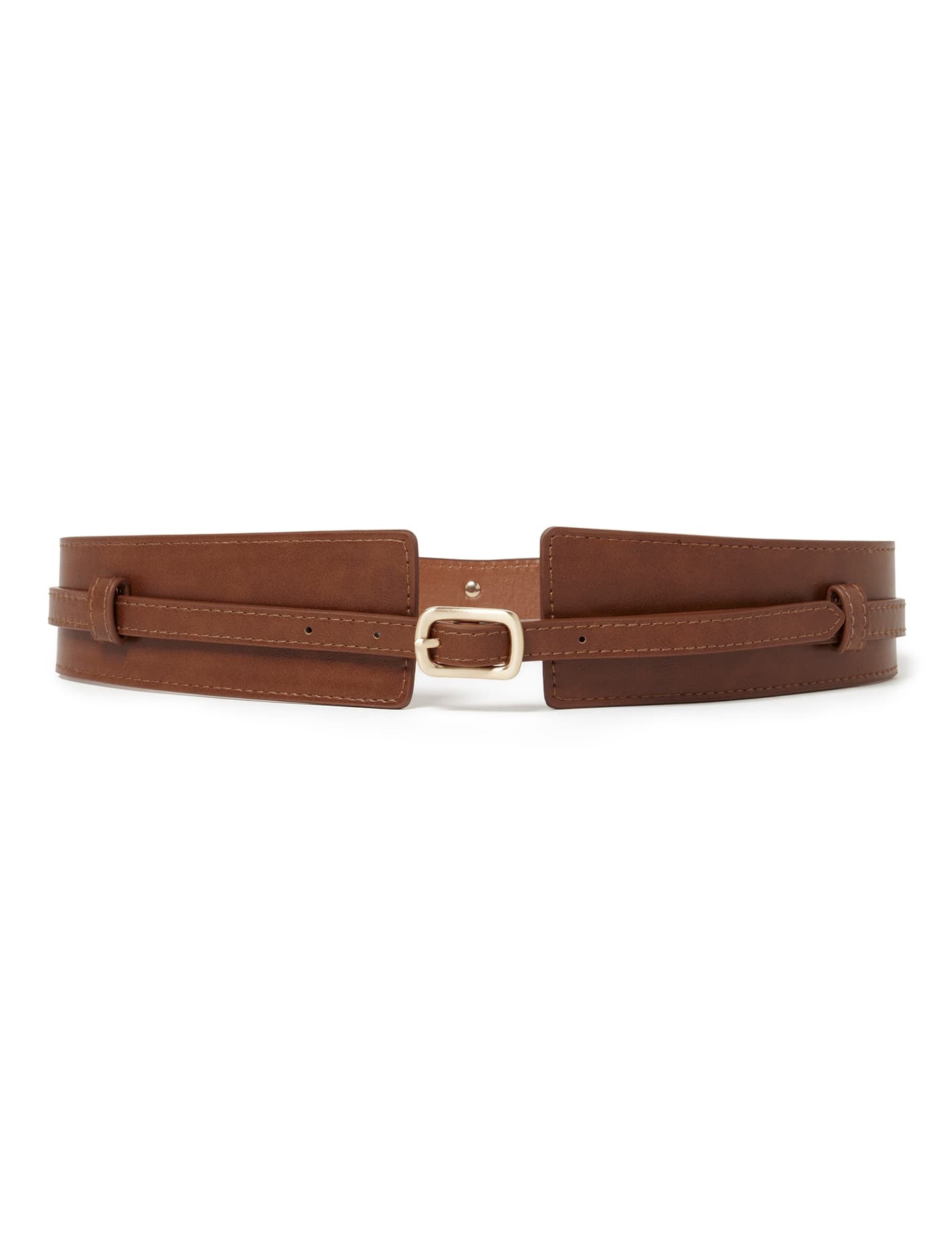 Demi Waist Belt Tan_mannequin