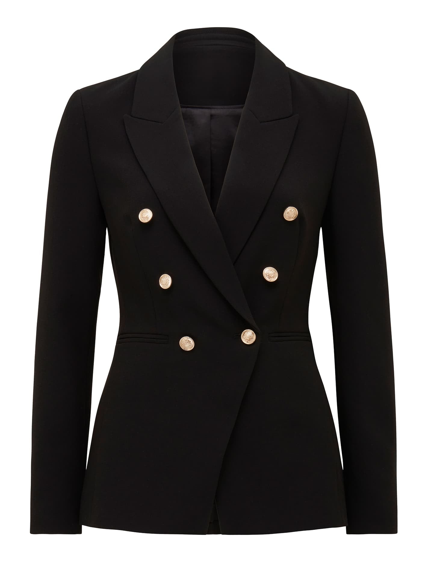 Chloe Military Blazer Black_mannequin