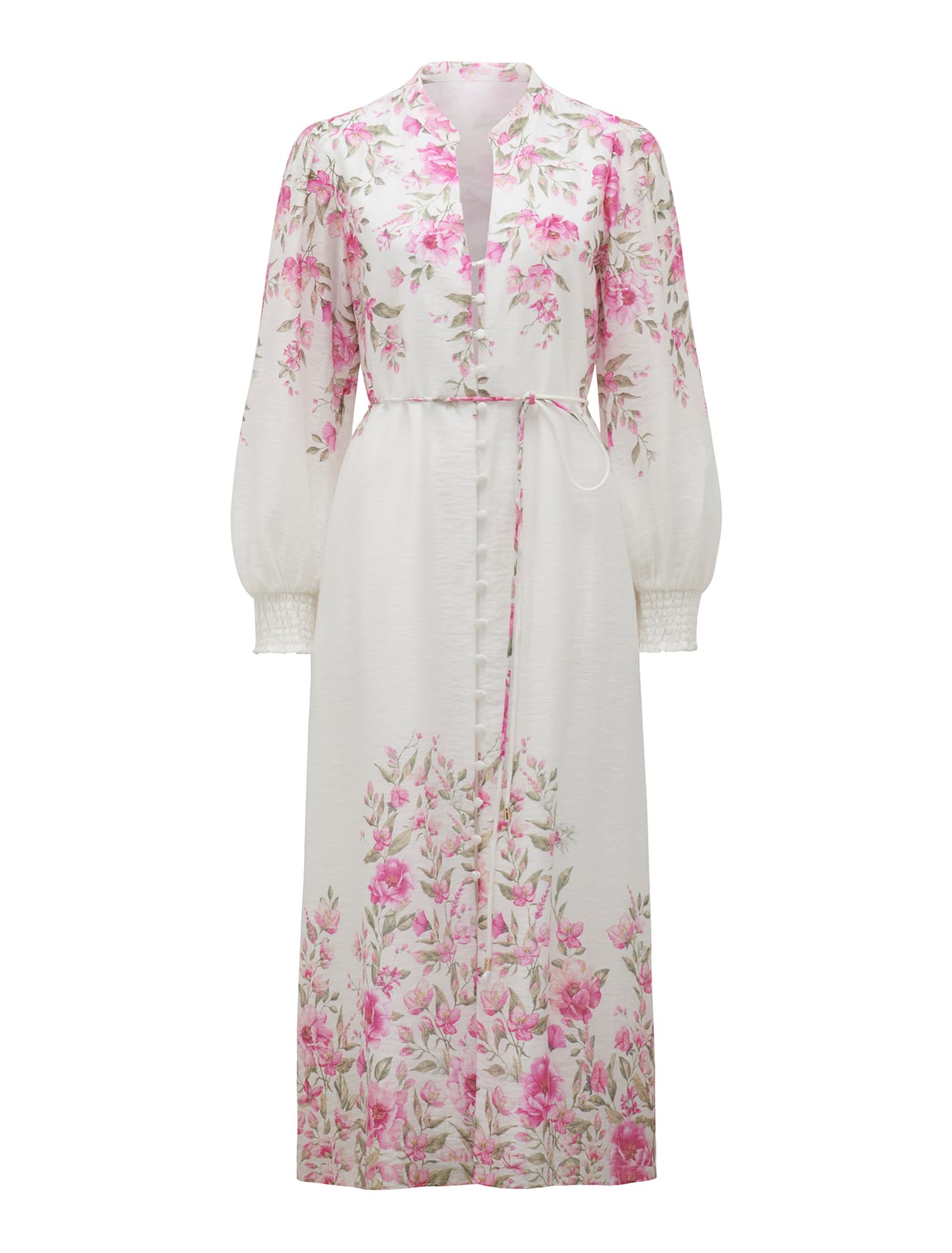 Olympia Printed Shirt Dress Olympia Floral_mannequin