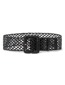 Brianna Weave Waist Belt Black_mannequin