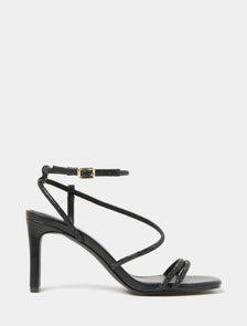 Mila Diamante Heels Black_mannequin