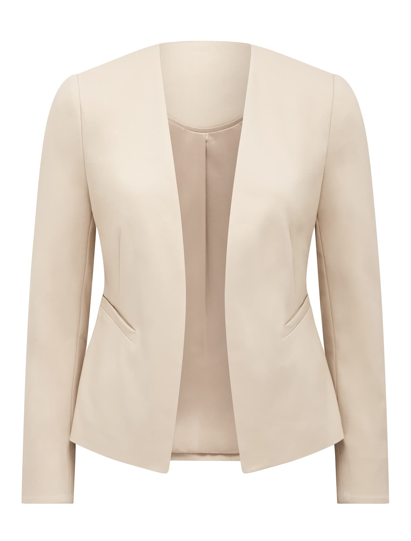 Alyssa Fitted Blazer Vanilla Suit_mannequin