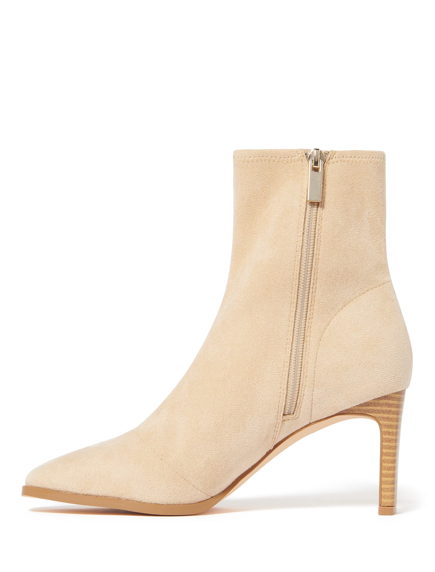 Freya Sock Boot Sand Micro_mannequin