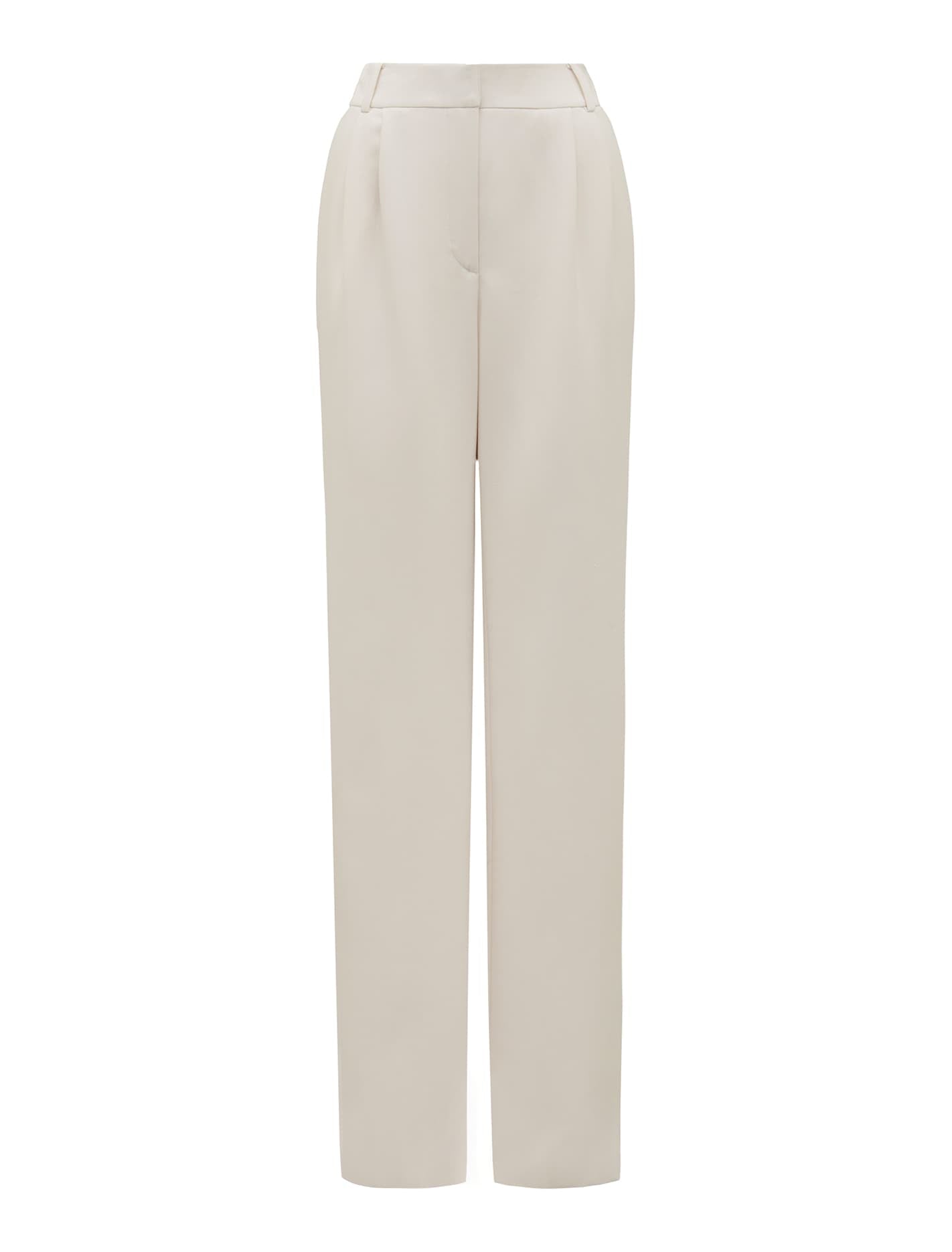 Emmie Petite Straight Leg Pant Cream Suit_mannequin