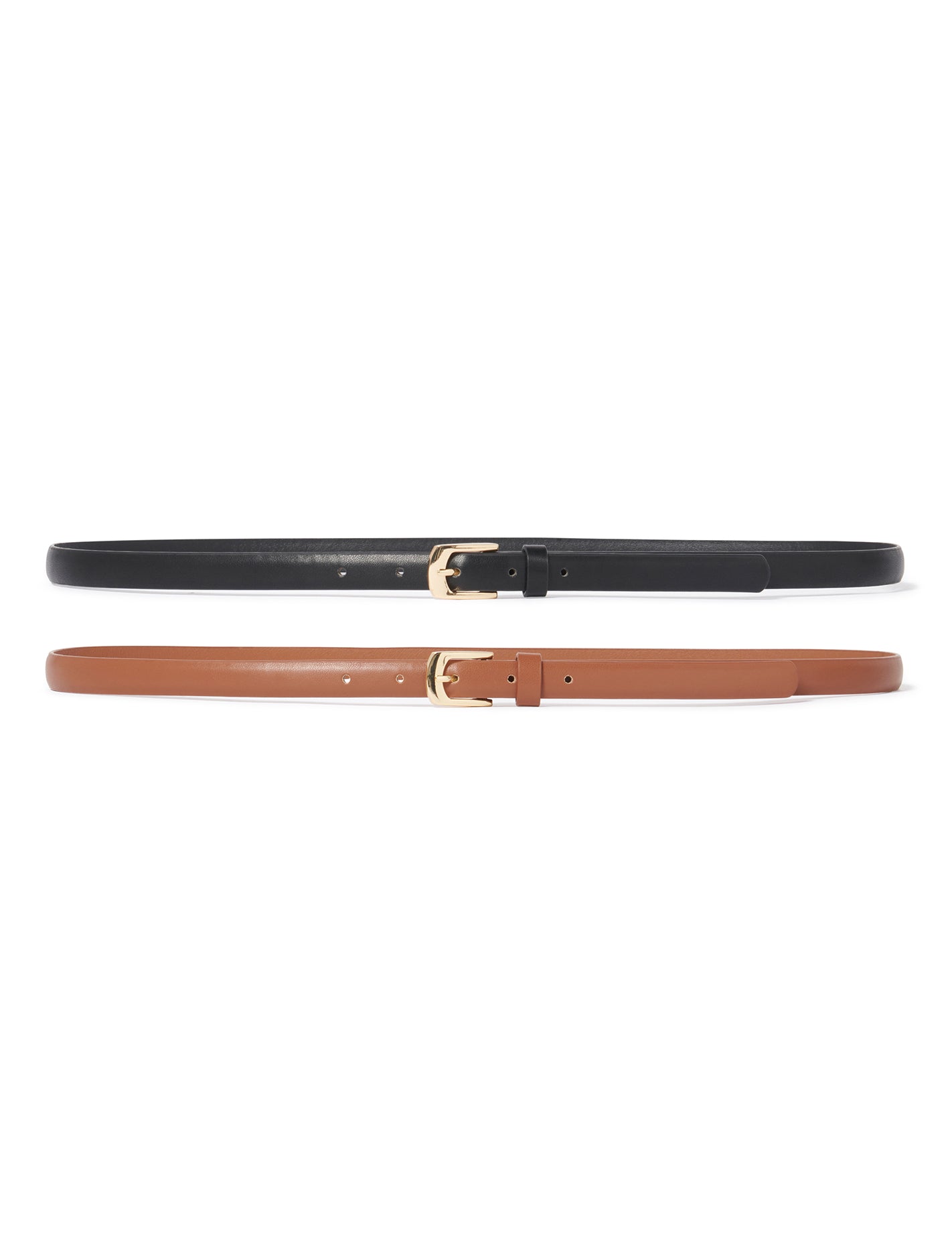 Harper Jean Belt 2-Pack Black/Tan_mannequin