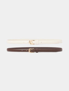 Harper 2 Pack Jean Belt Ivory/Chocolate_mannequin