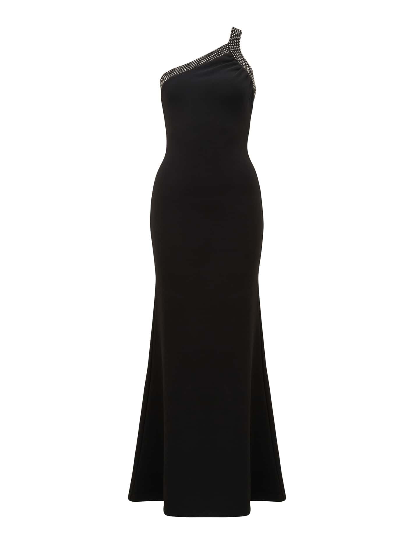 Zora Stud Detail Gown Black_mannequin