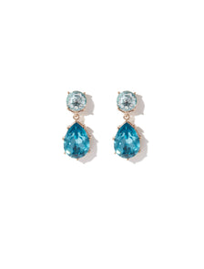 Evie Stone Tear Drop Earring Blue Multi_mannequin