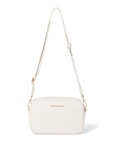 Eva Camera Multi Strap Bag White_mannequin