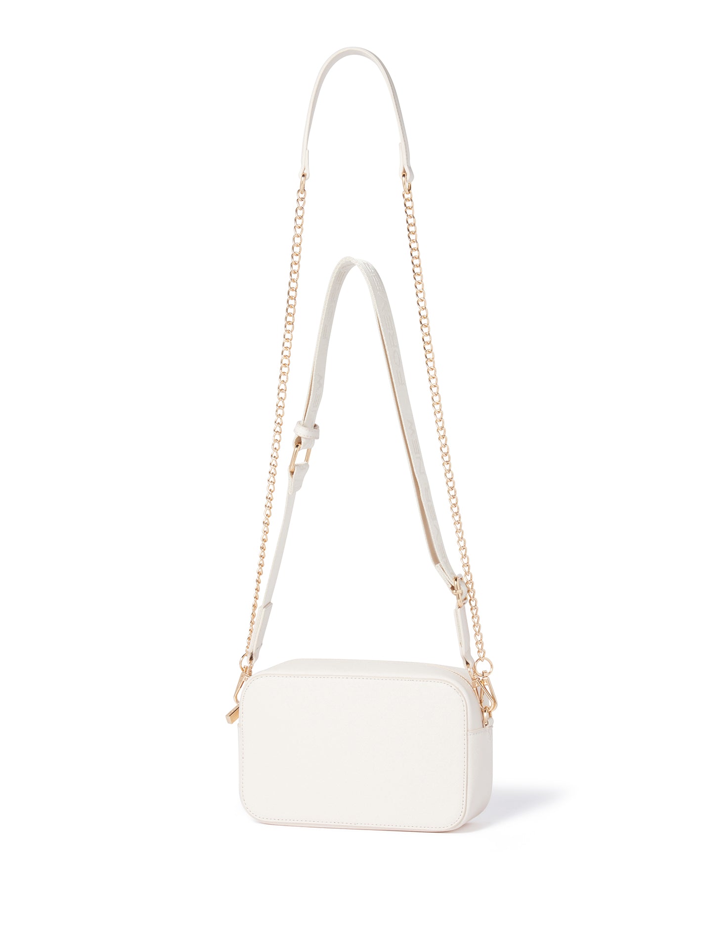 Eva Camera Multi Strap Bag White_mannequin