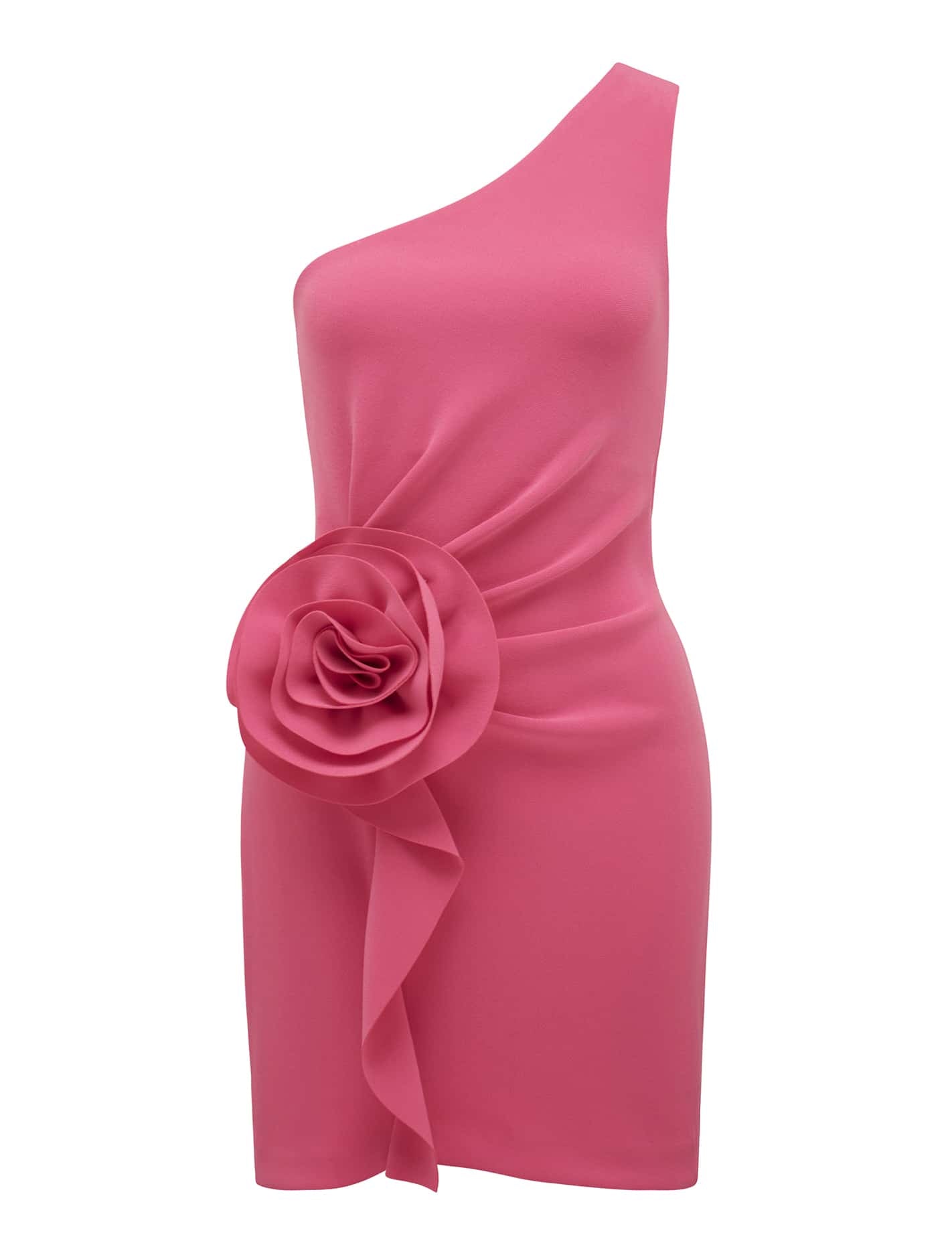 Arabella Rosette Asymm Mini Carnation Pink_mannequin