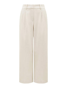 Ava Petite Straight Leg Pant Sandy Stone Suit_mannequin