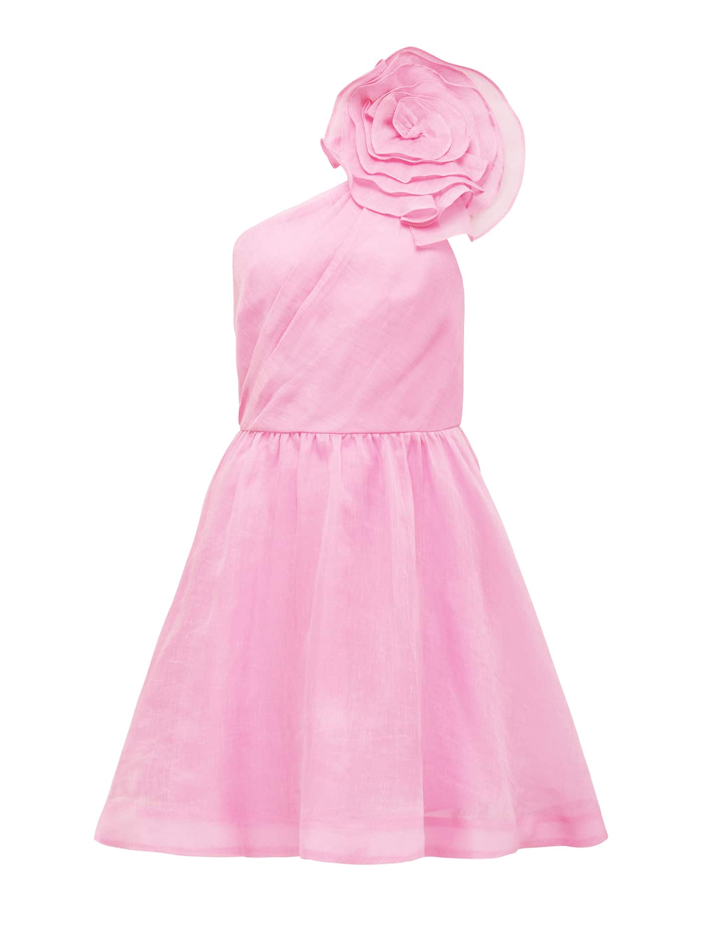 Gigi Silk Rosette Mini Candy Floss_mannequin