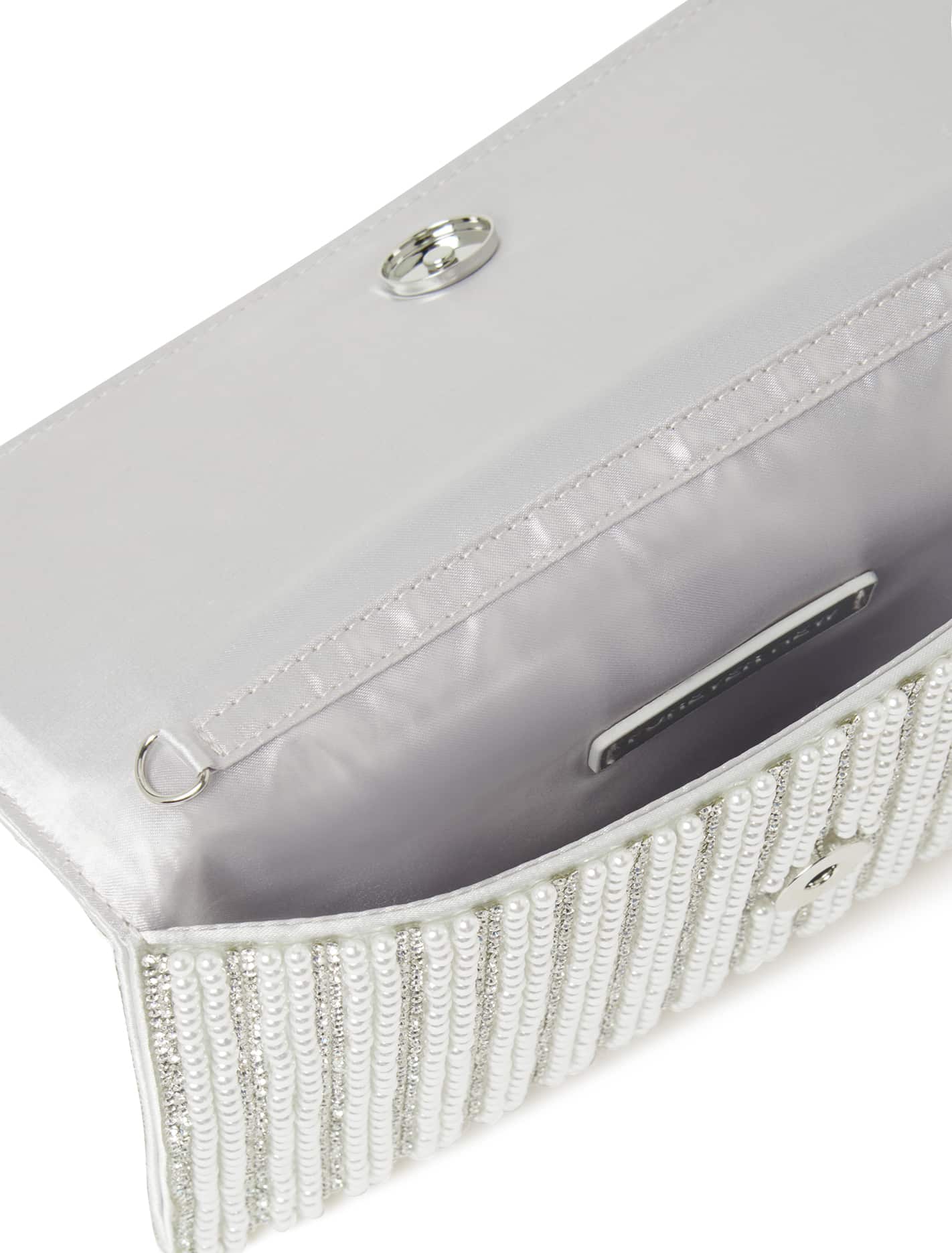 Molly Panel Sparkle Clutch Crystal/ Pearl_mannequin