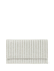 Molly Panel Sparkle Clutch Crystal/ Pearl_mannequin