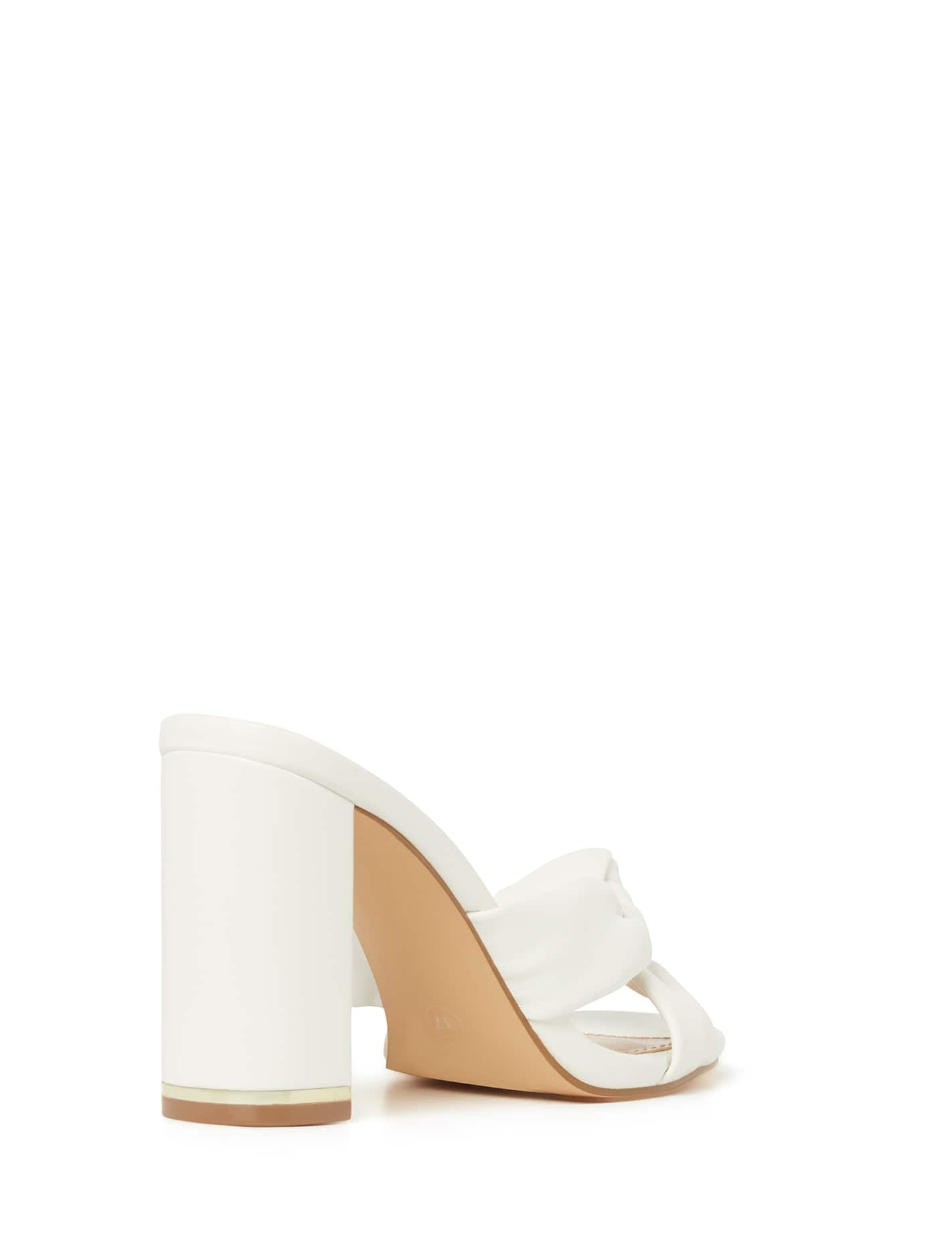 Luna Knot Mules Ivory_mannequin