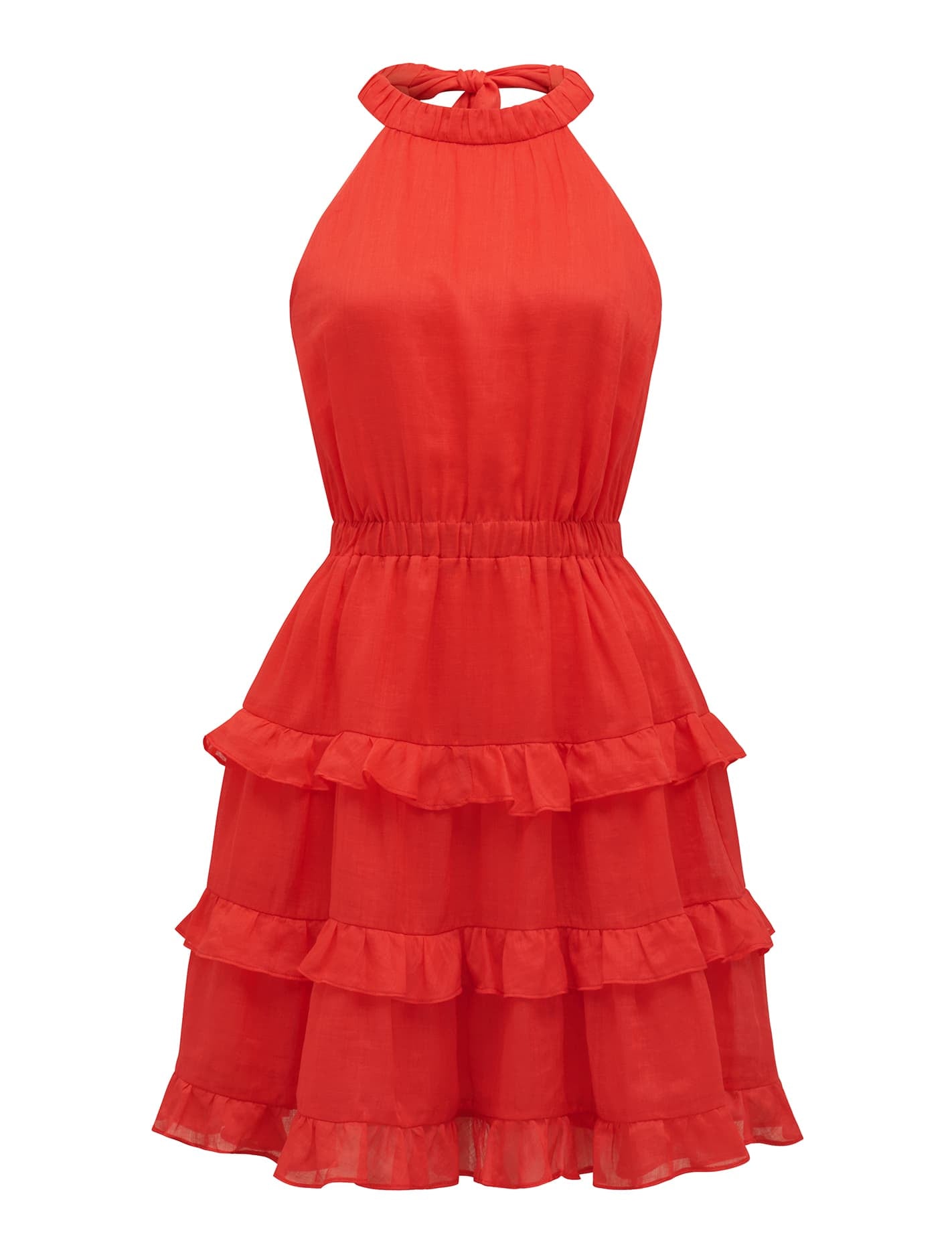Lily-Rose Halter Neck Mini Cherry Tomato_mannequin