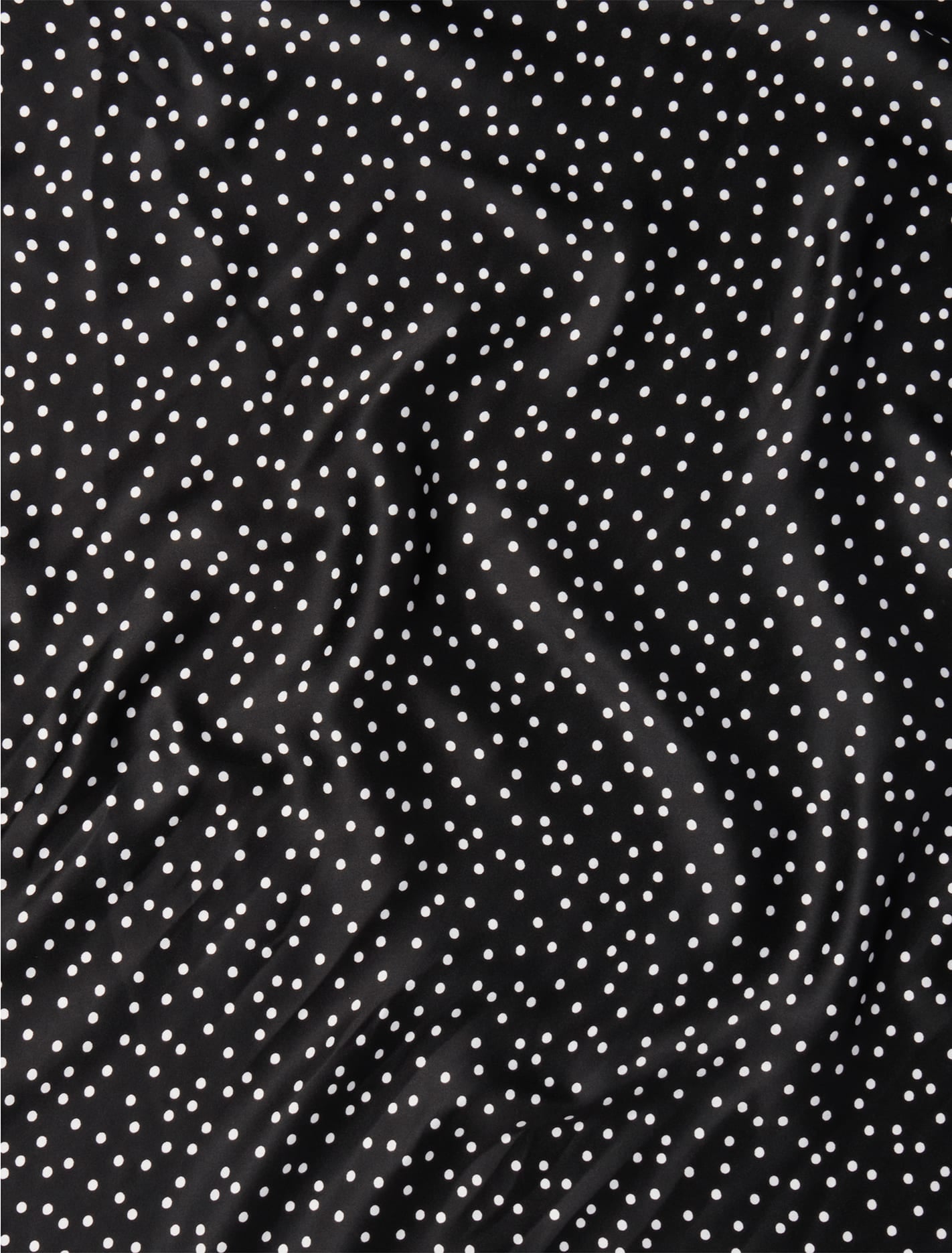 Gabbie Satin Scarf Parkville Spot Black_mannequin