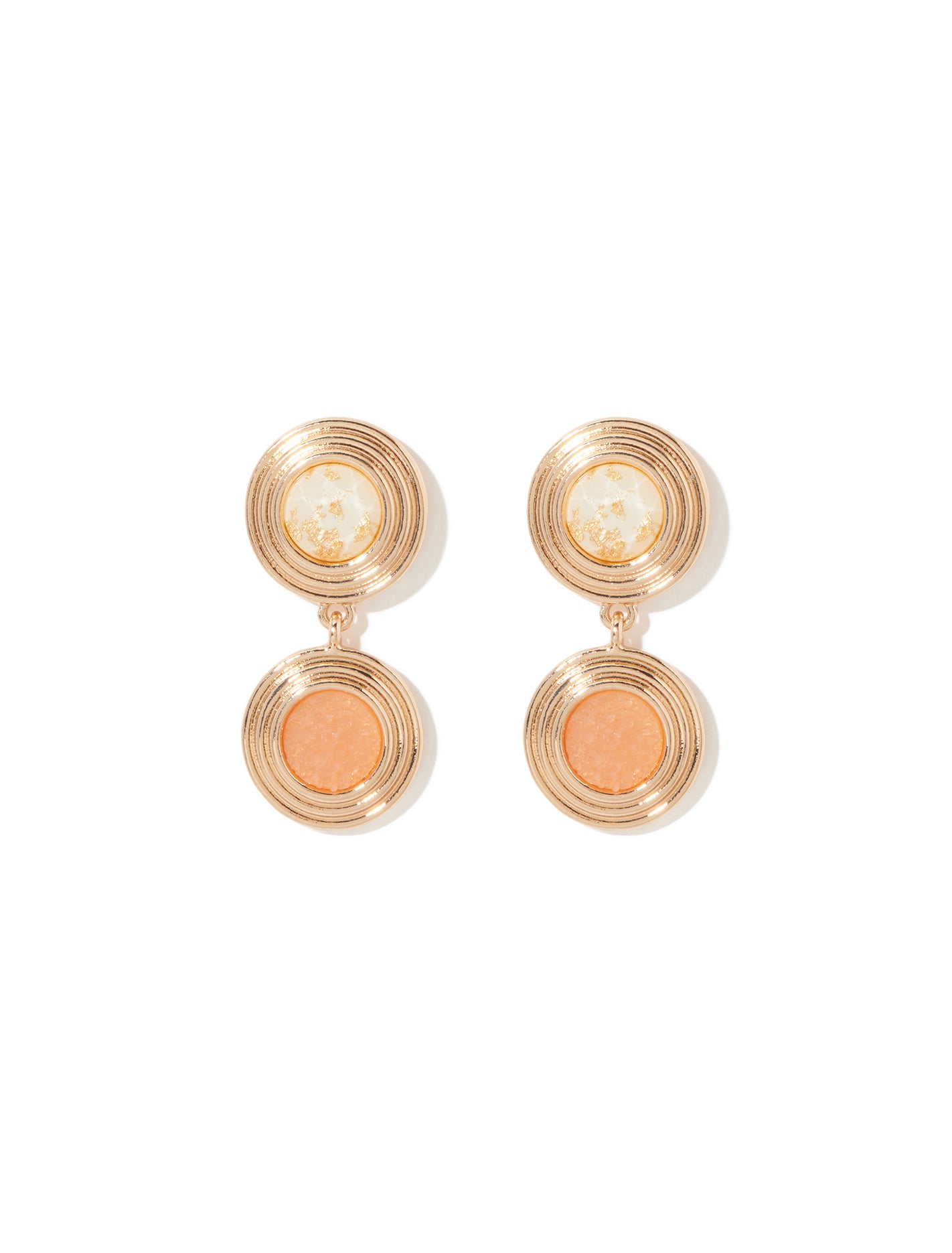 Sully Stone Disc Earring Multi_mannequin