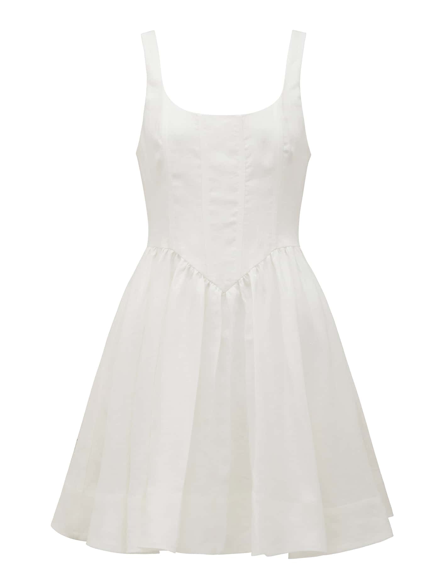 Carly Corset Mini Dress Porcelain_mannequin
