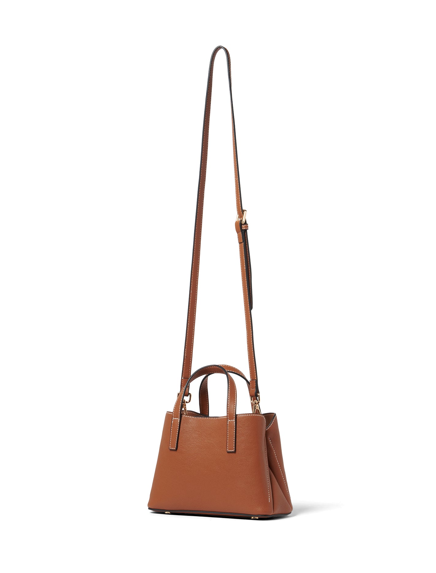 Monica Mini Tote Bag Tan_mannequin