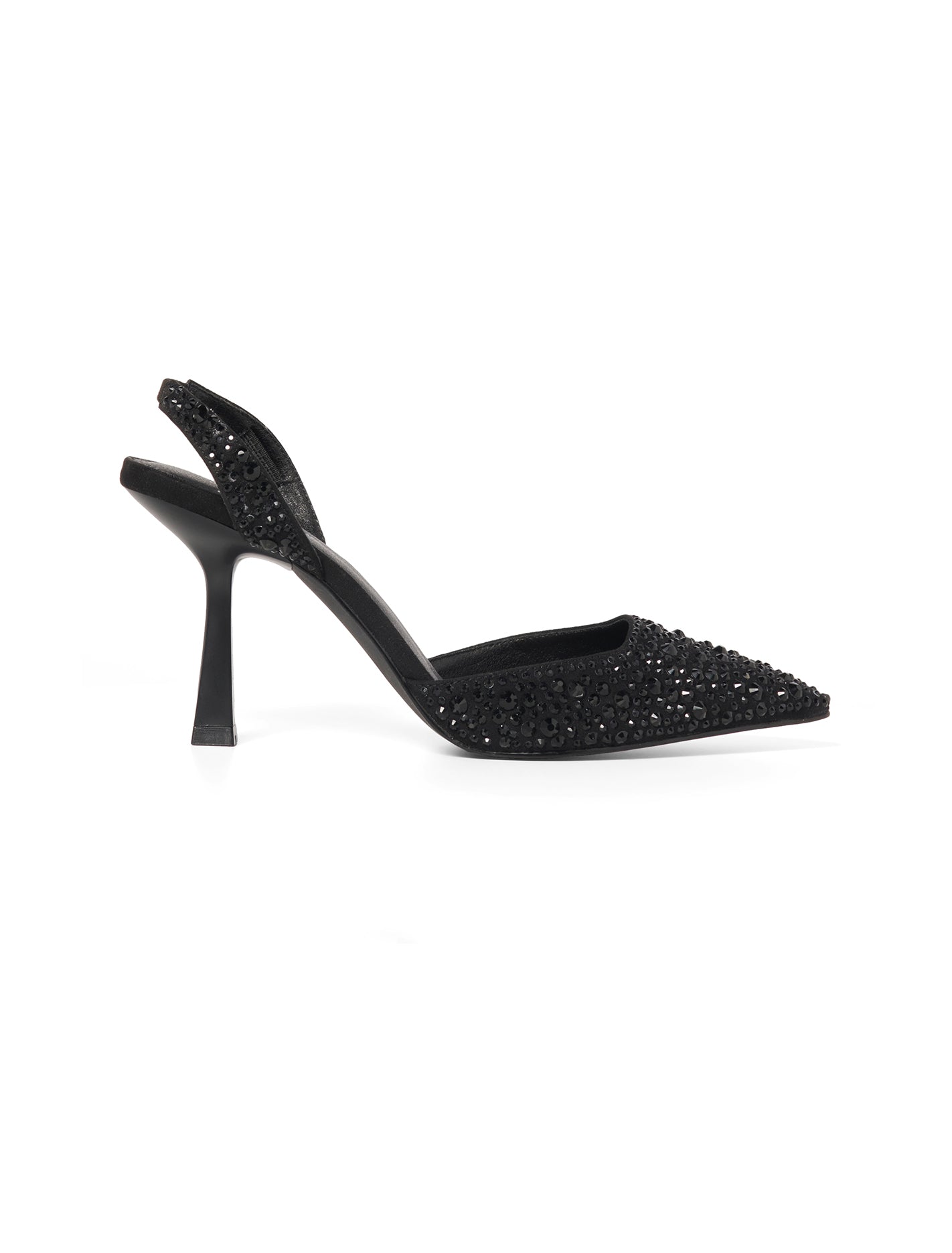 Paris Pointed Slingback Black_mannequin