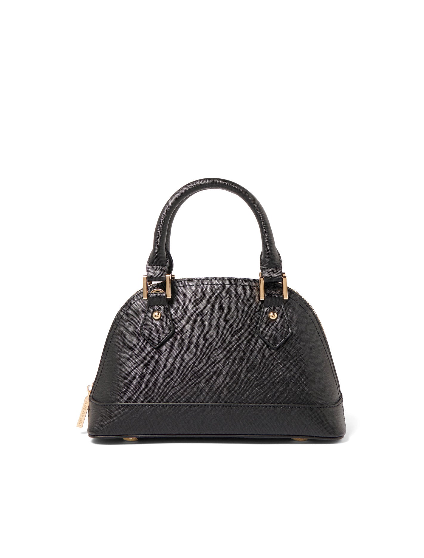Becky Bowler Bag Black Saffiano_mannequin