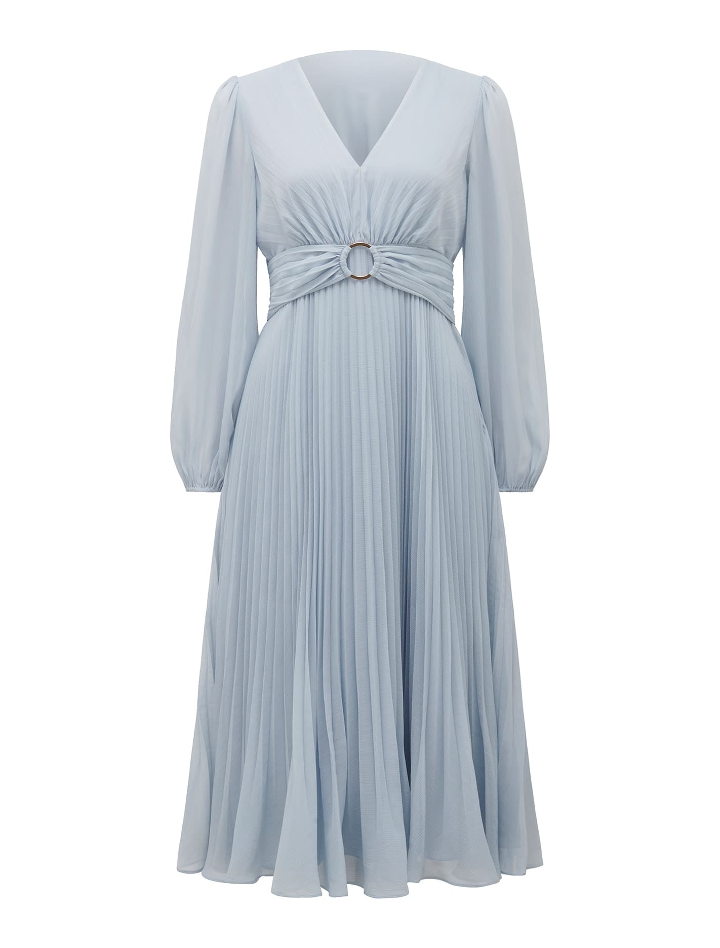 Rosalina Petite Ring Front Midi Sweet Blue_mannequin