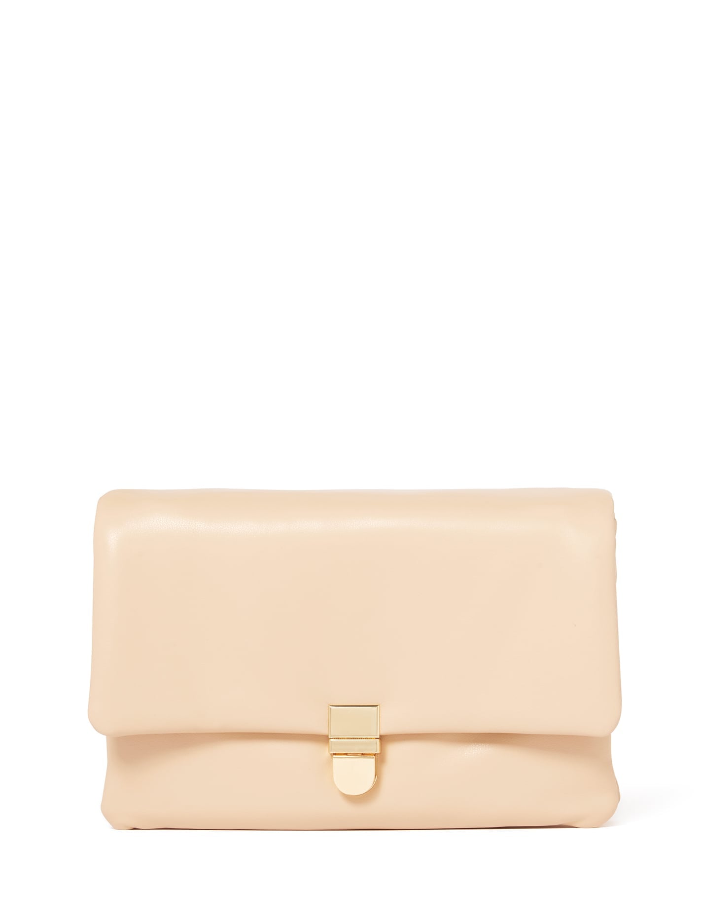 Sara Soft Lock Bag Beige_mannequin