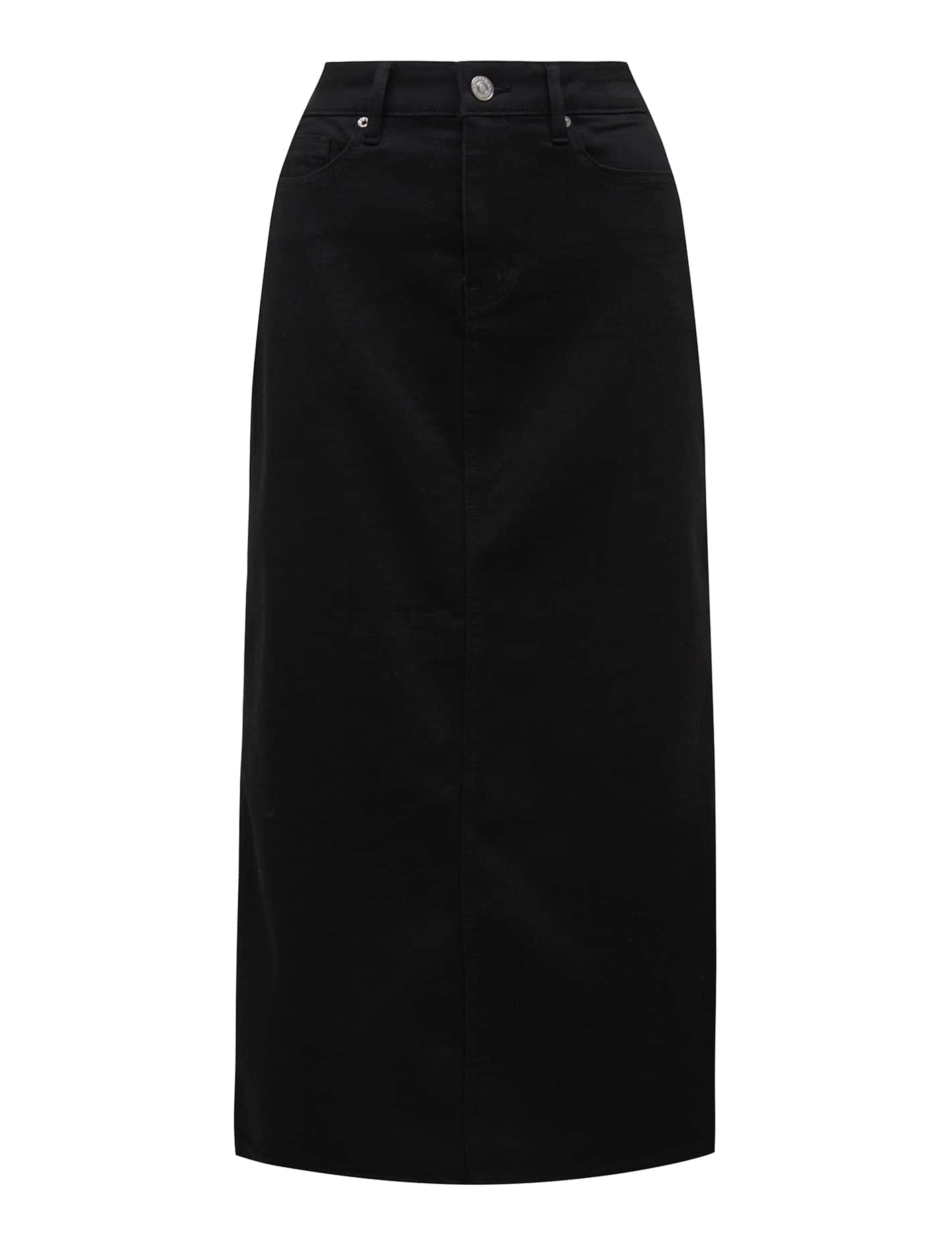 Natalie Petite Maxi Skirt Black_mannequin