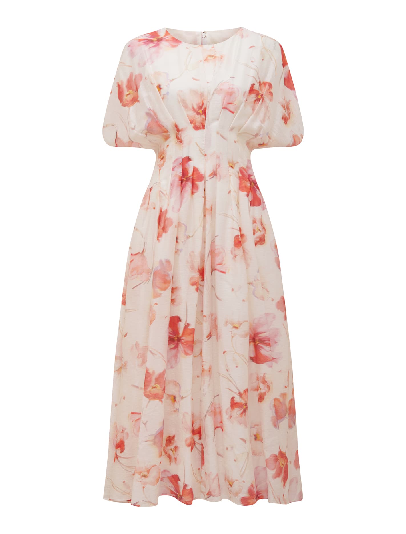 Eve Seam Detail Dress Valerie Floral_mannequin