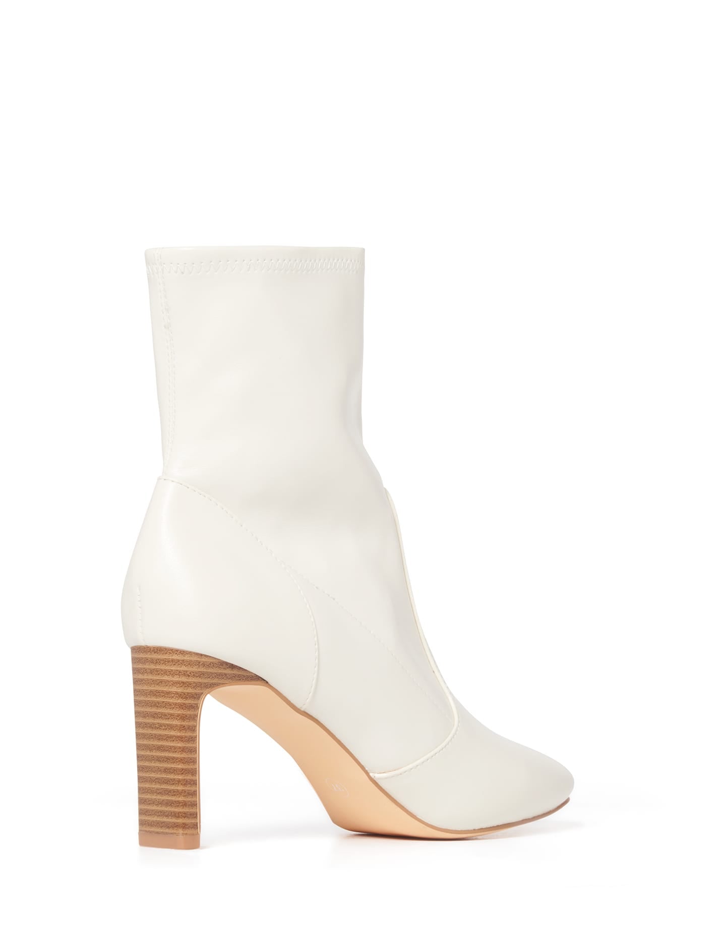 Elaine Sock Boot Off White_mannequin