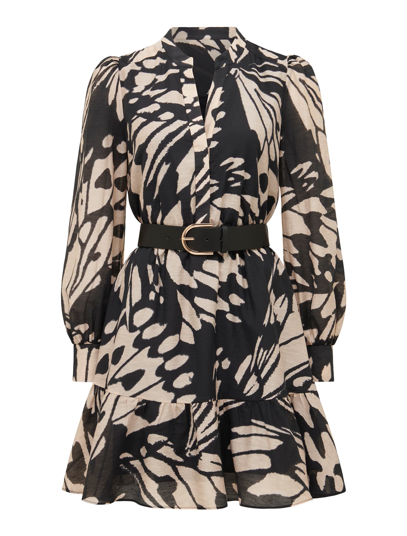 Hollie Blouson Sleeve Mini Mari Butterfly_mannequin