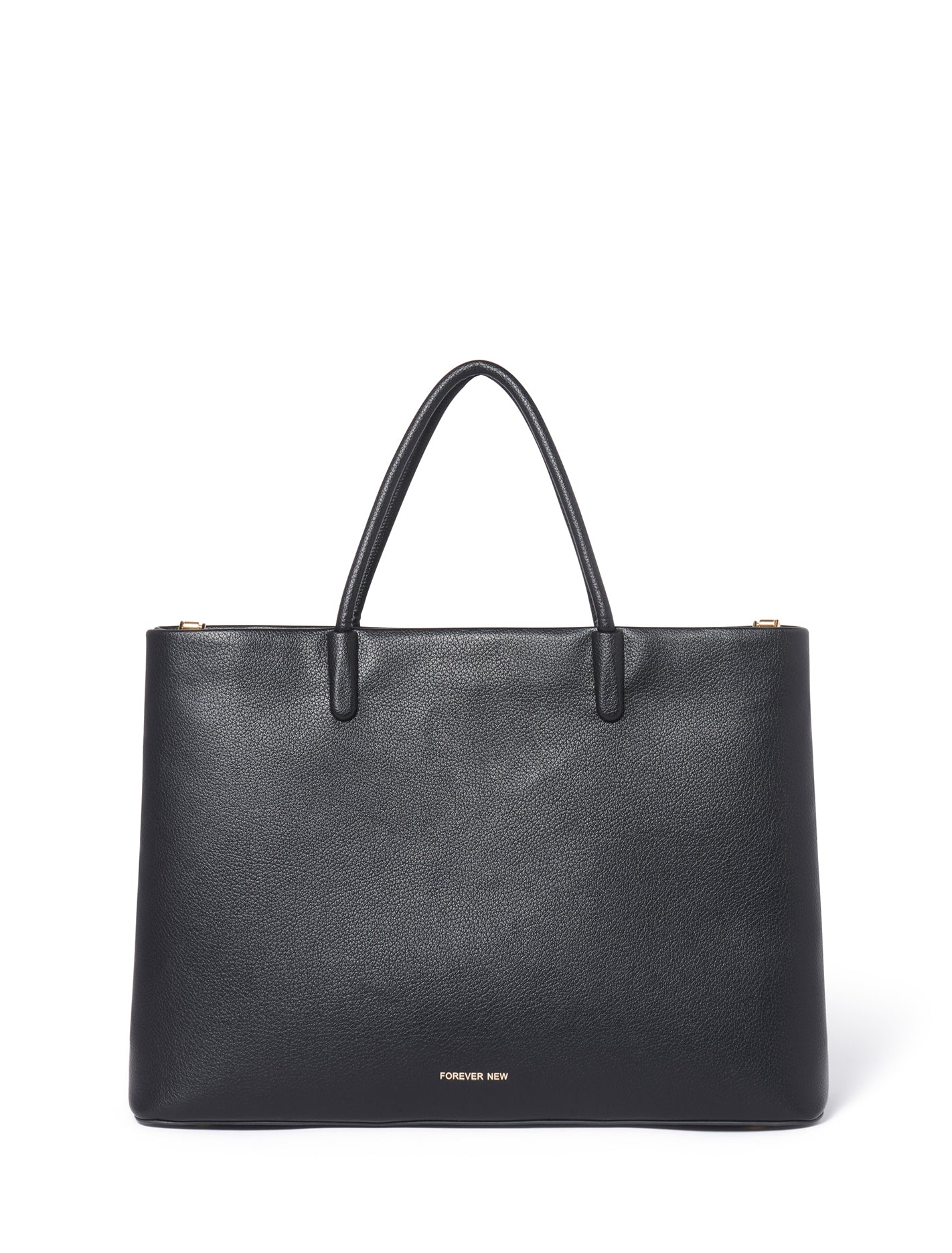 Romy Refined Laptop Bag Black_mannequin