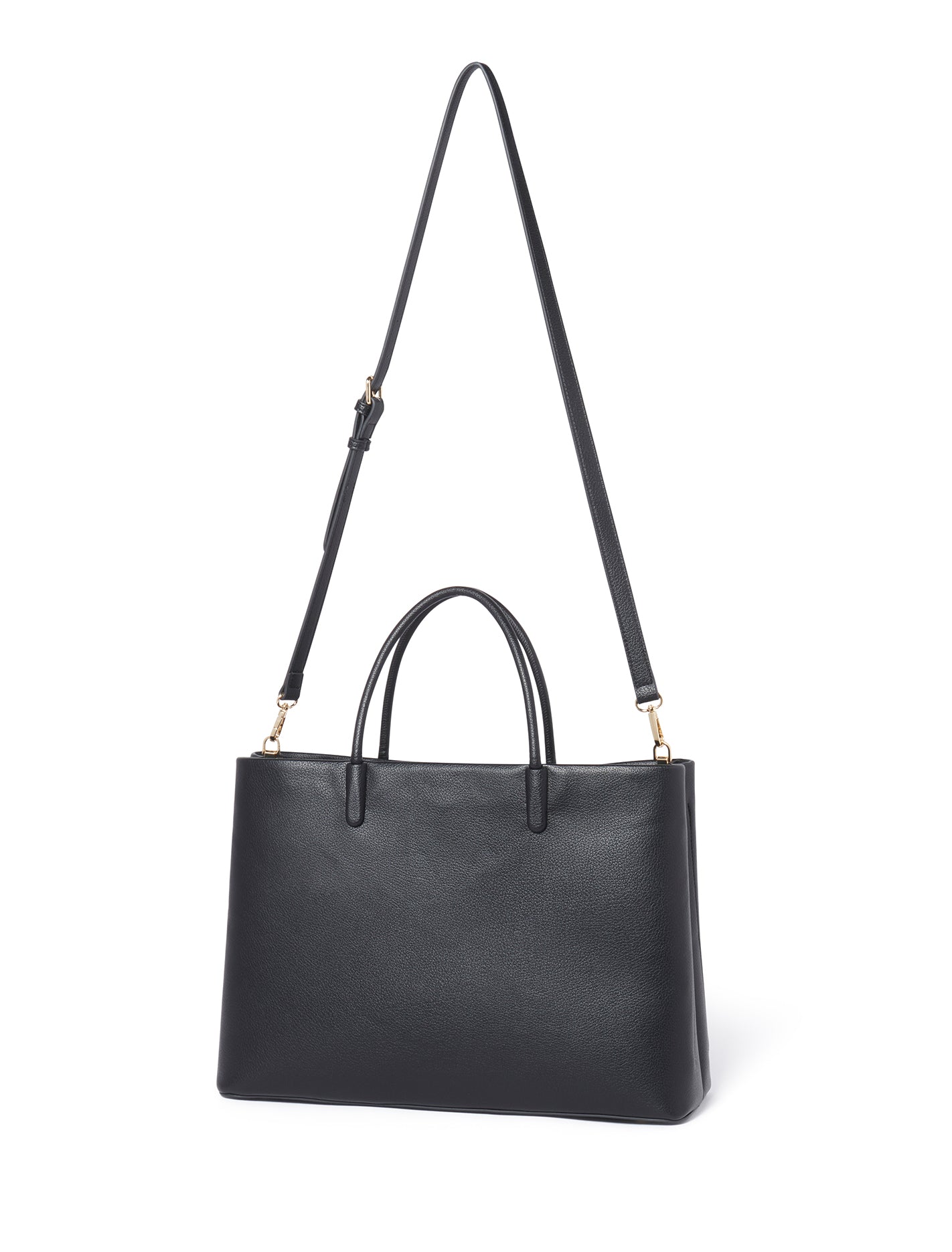 Romy Refined Laptop Bag Black_mannequin