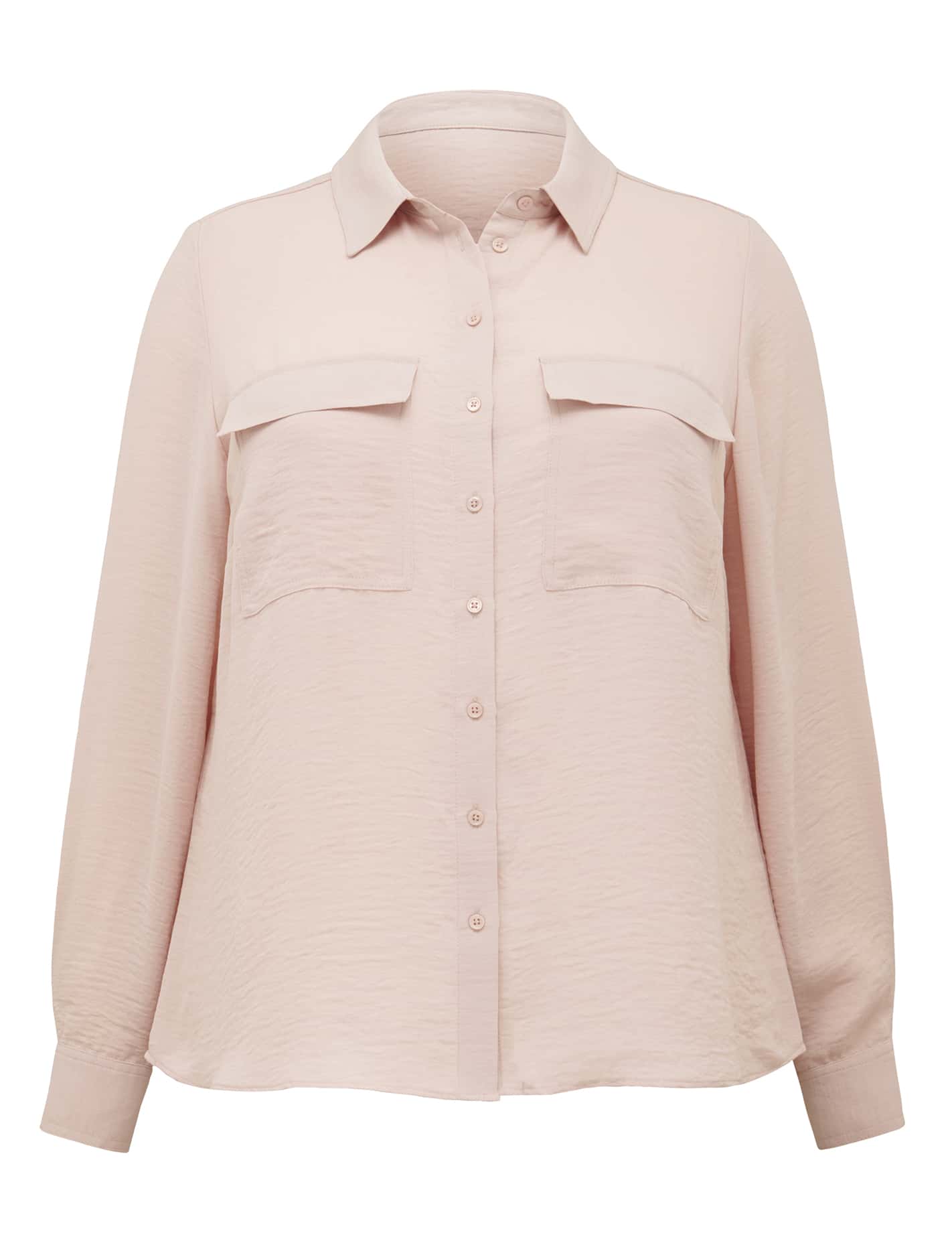 Samara Curve Long Sleeve Shirt Cloudy Pink_mannequin