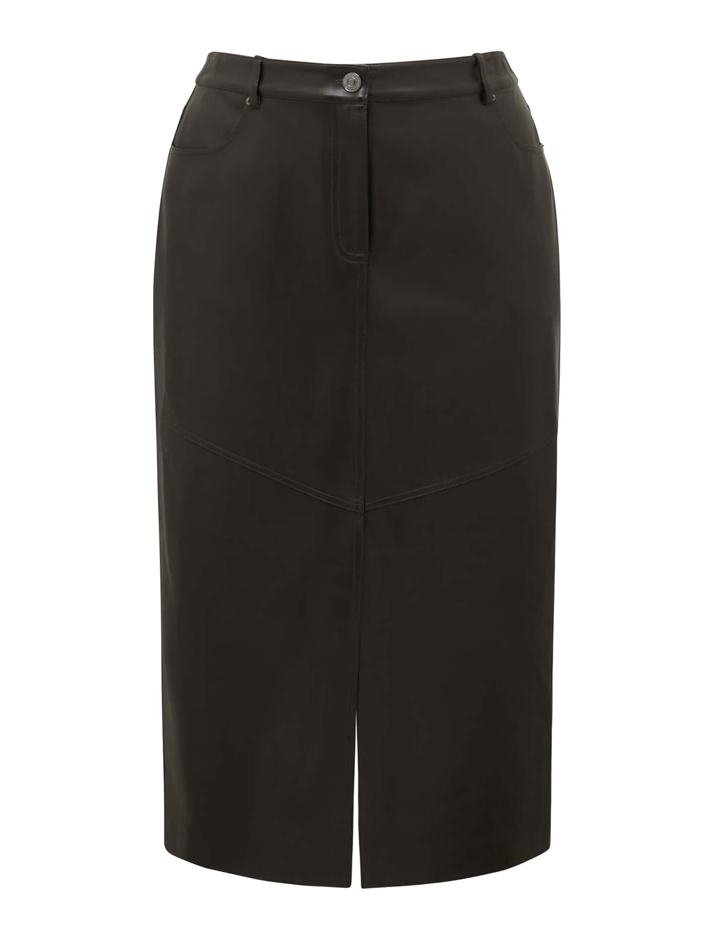 Elodie Curve Vegan Midaxi Chocolate_mannequin