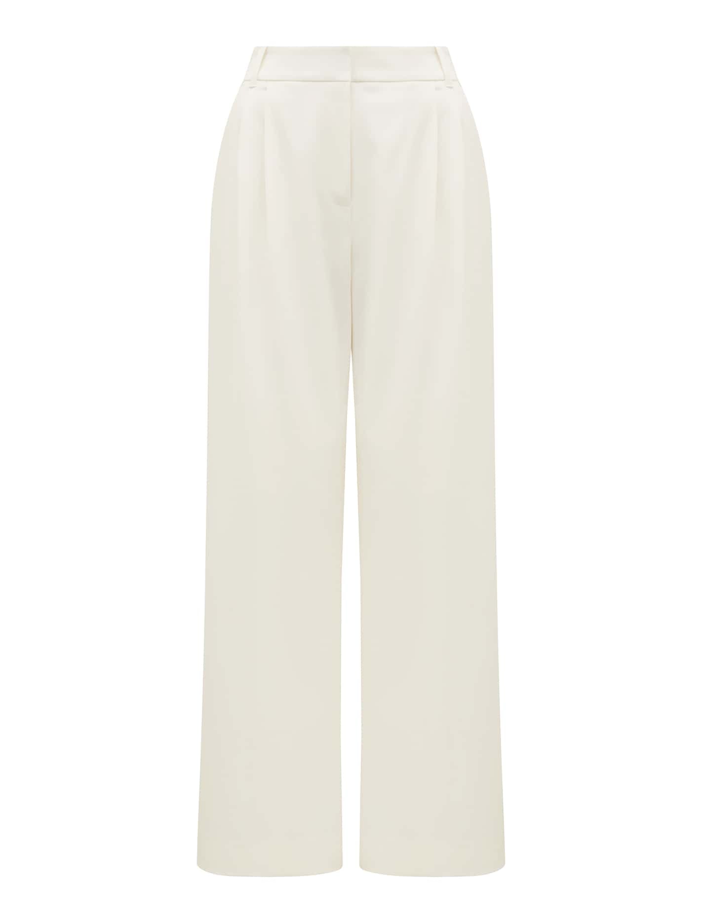 Libby Wide Leg Pant Porcelain_mannequin