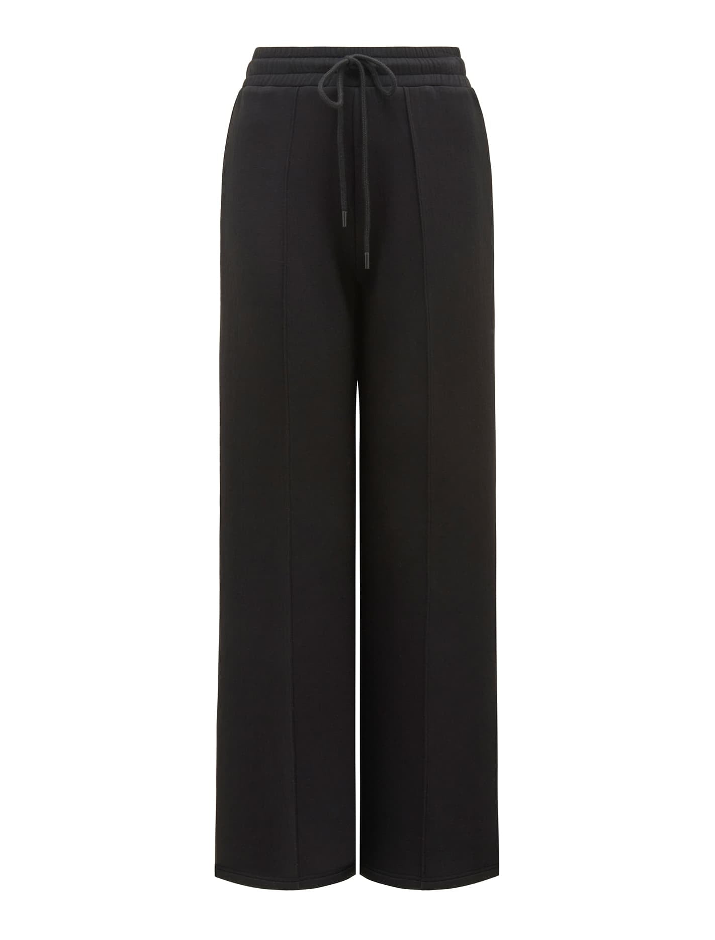 Tiana Wide Leg Sweatpants Black_mannequin