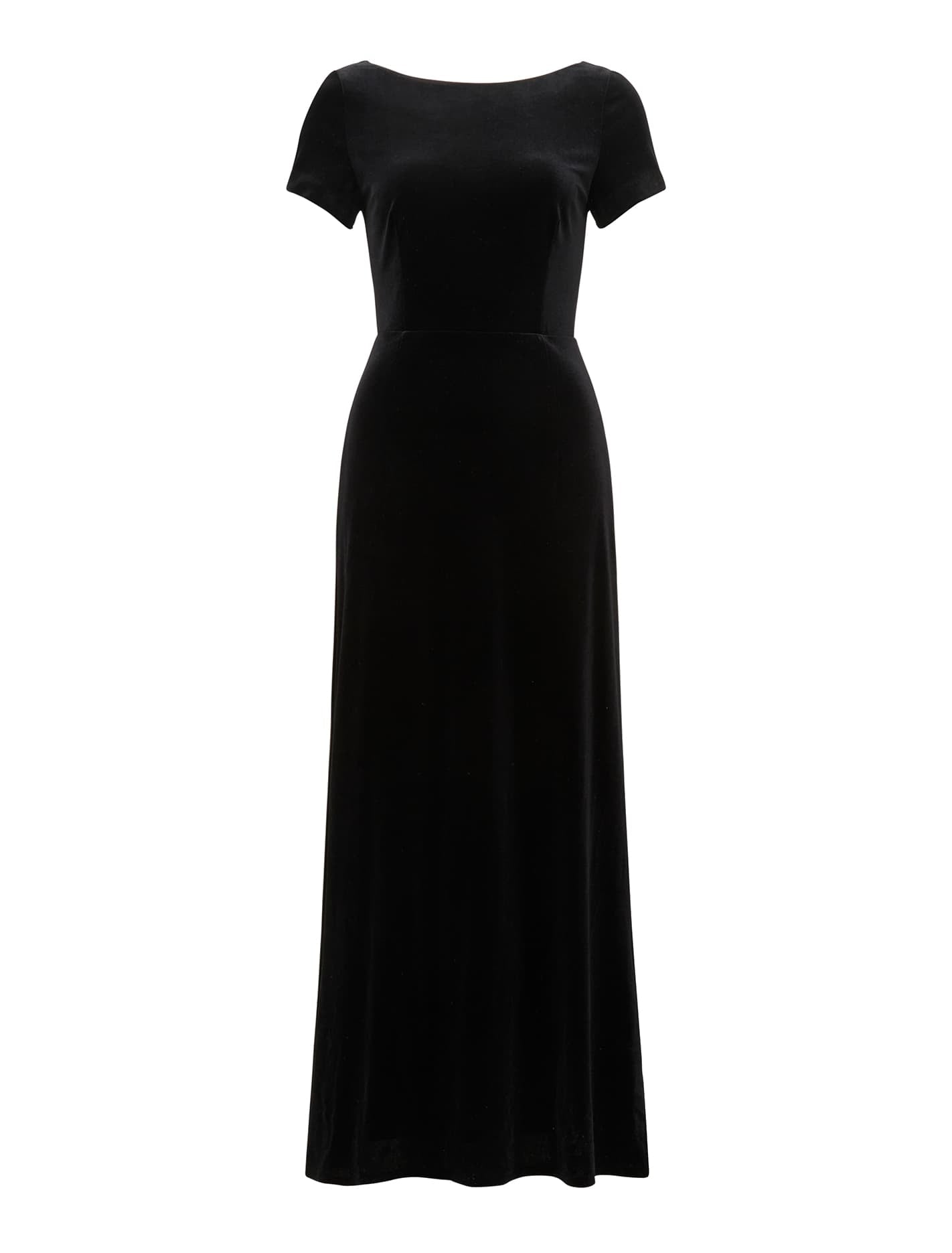 Violet Velvet Maxi Black_mannequin