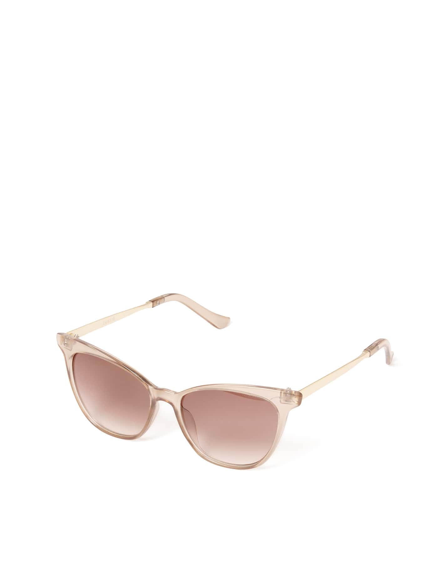 Freya Cateye Sunglasses Blush/ Gold_mannequin