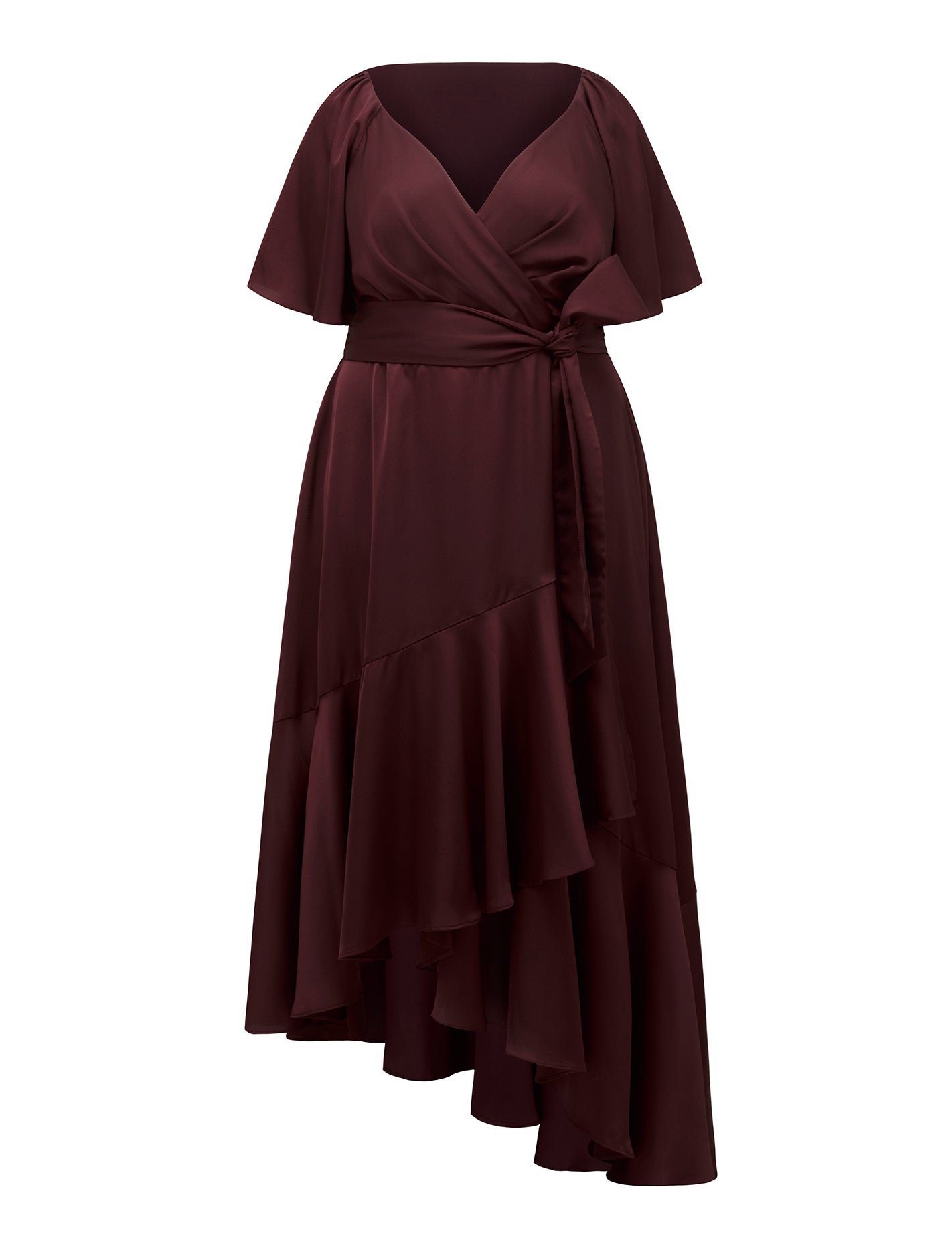 Abbie Curve Asym Wrap Midi Imperial Port_mannequin