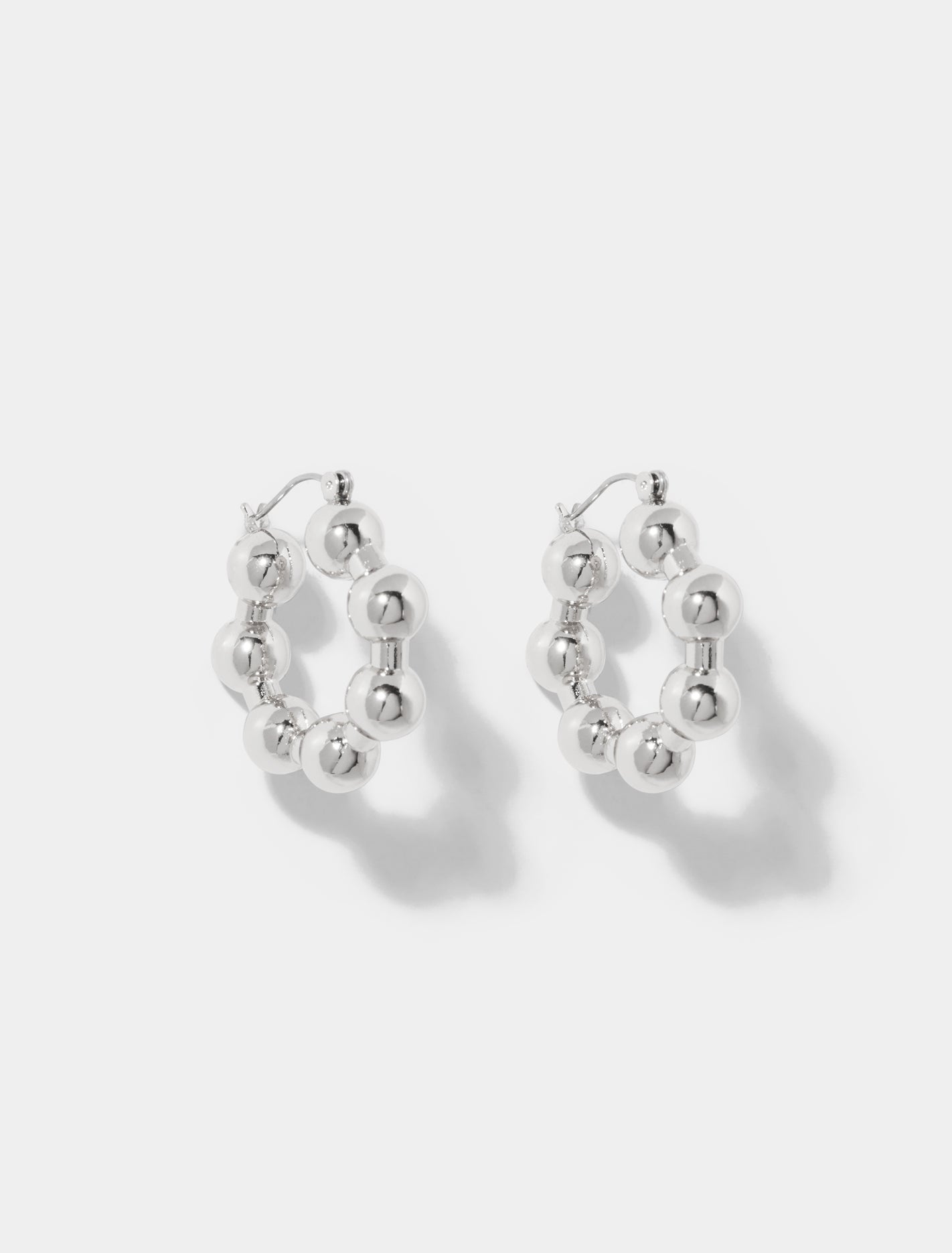 Blake Ball Hoop Silver_mannequin