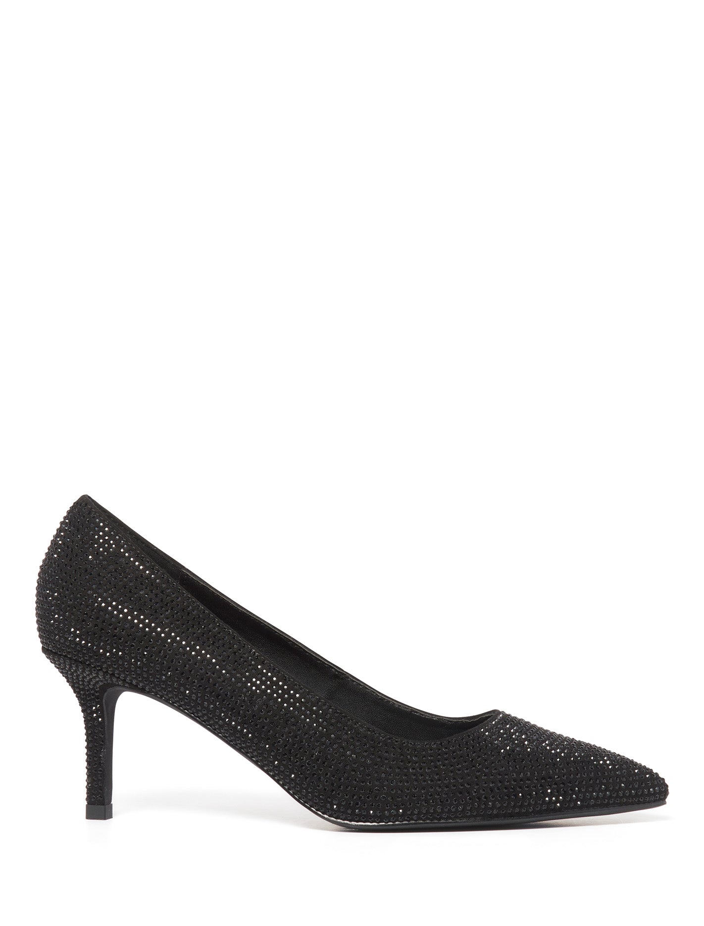 Londyn Drenched Court Shoe Black_mannequin