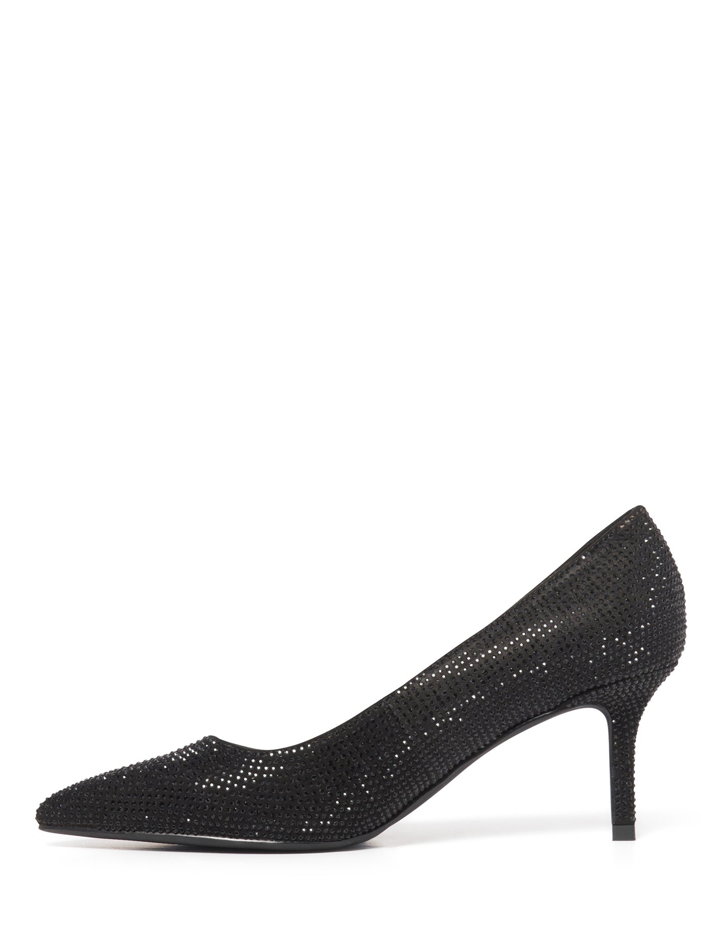 Londyn Drenched Court Shoe Black_mannequin