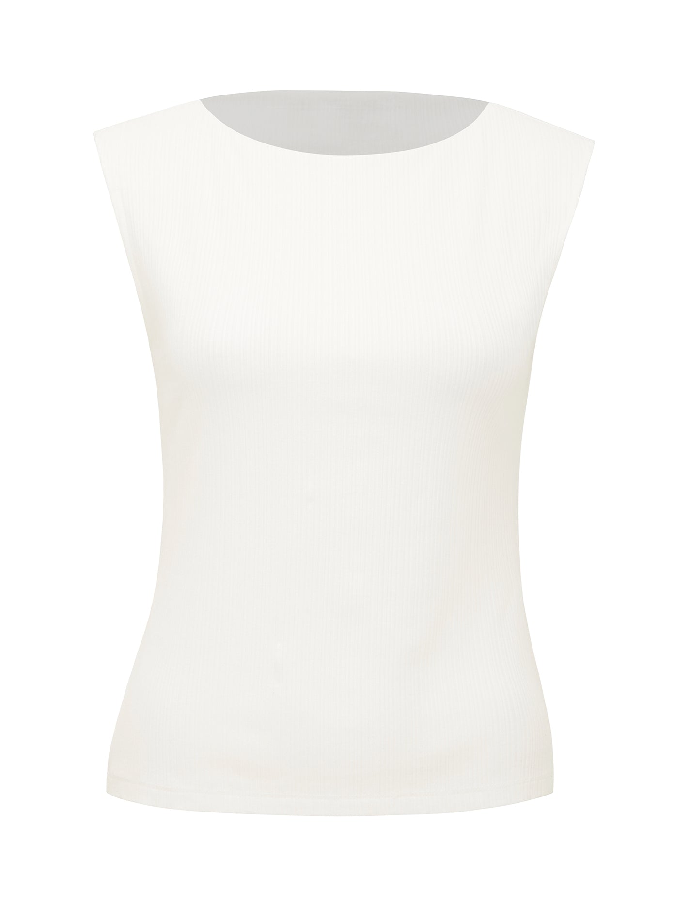 Francis Boat Neck Tank Porcelain_mannequin