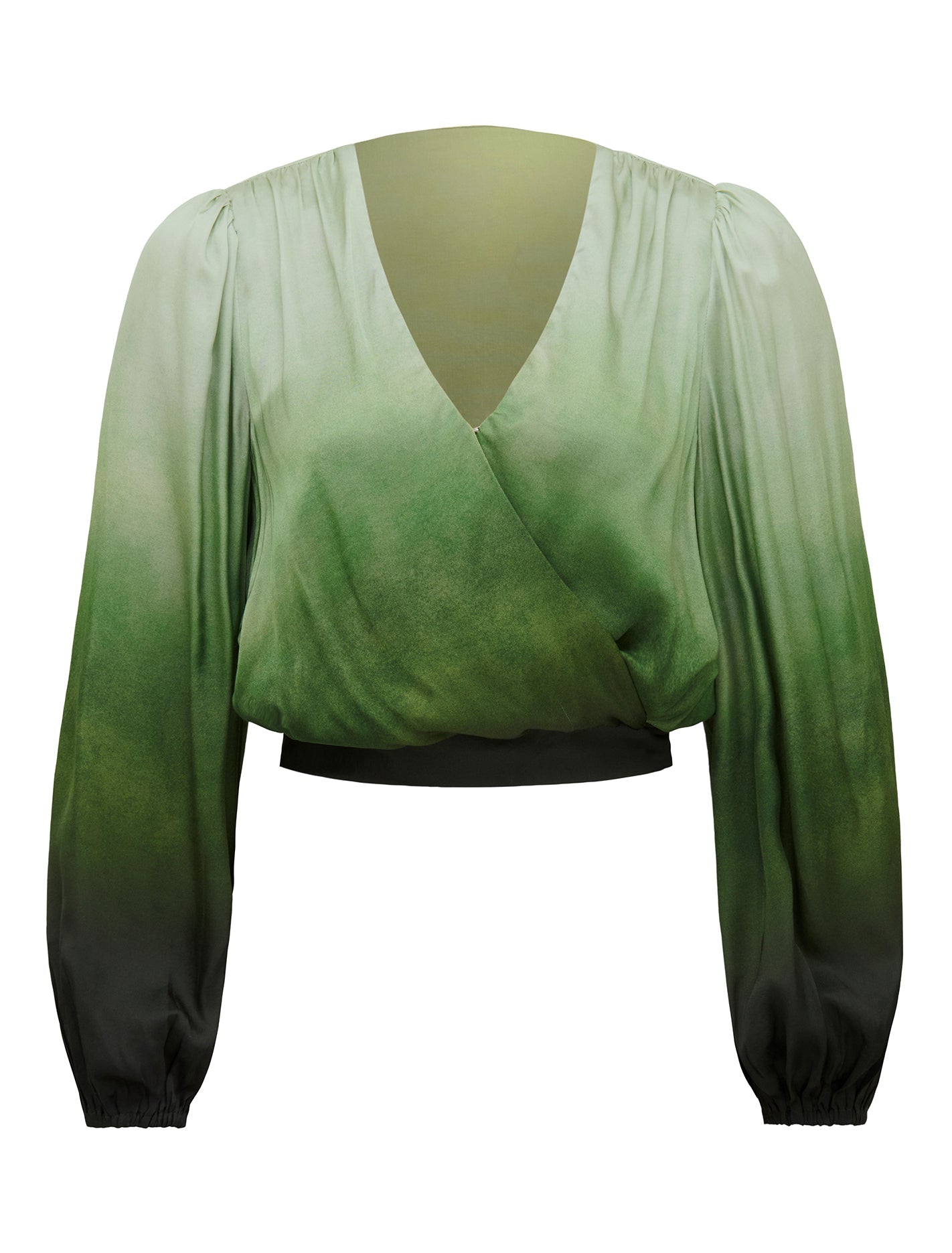 Bethany Ombre Blouse Sage Ombre_mannequin