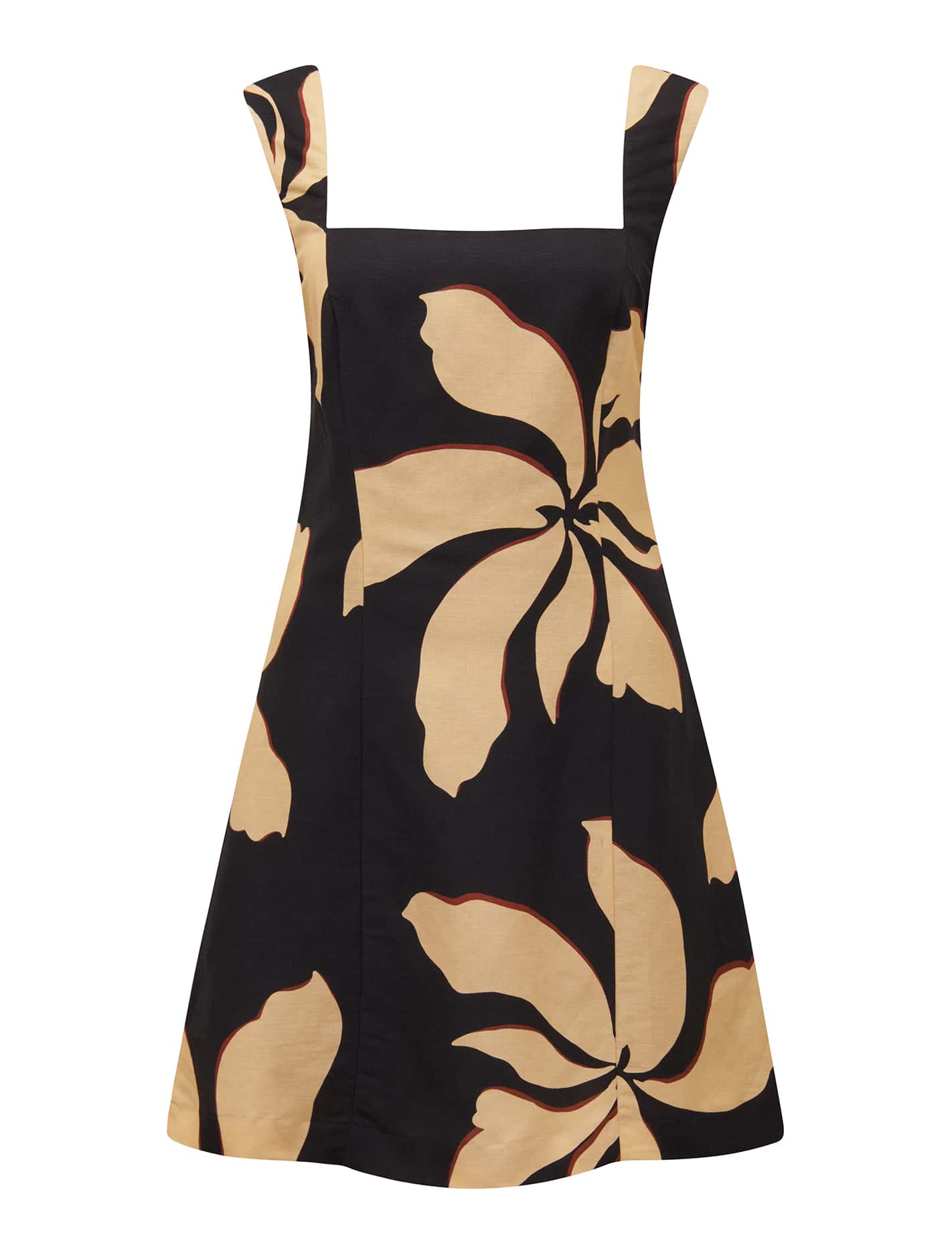Cynthia Shirring Back Mini Marian Abstract_mannequin